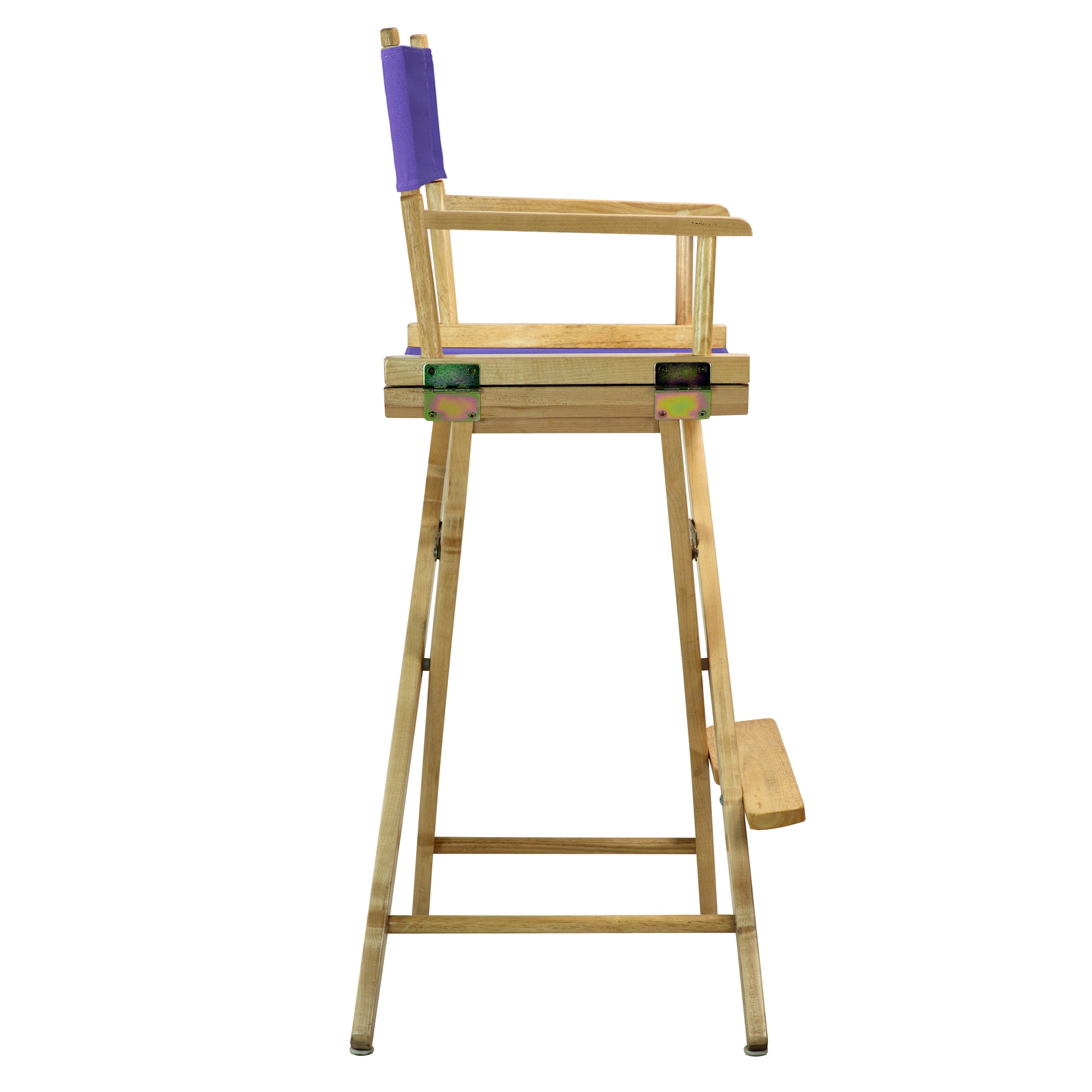 30' Director'S Chair Natural Frame-Purple Canvas