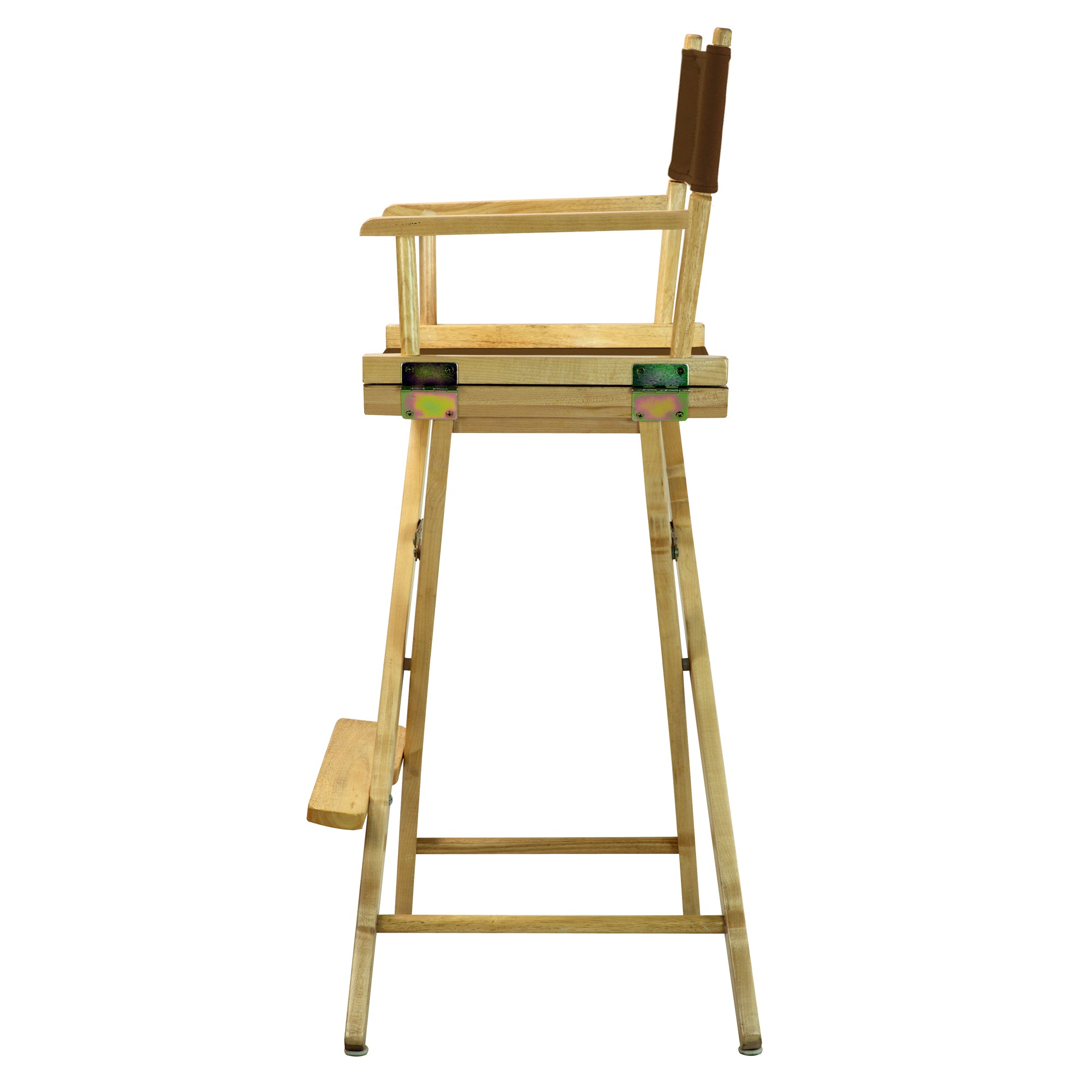 30' Director'S Chair Natural Frame-Brown Canvas
