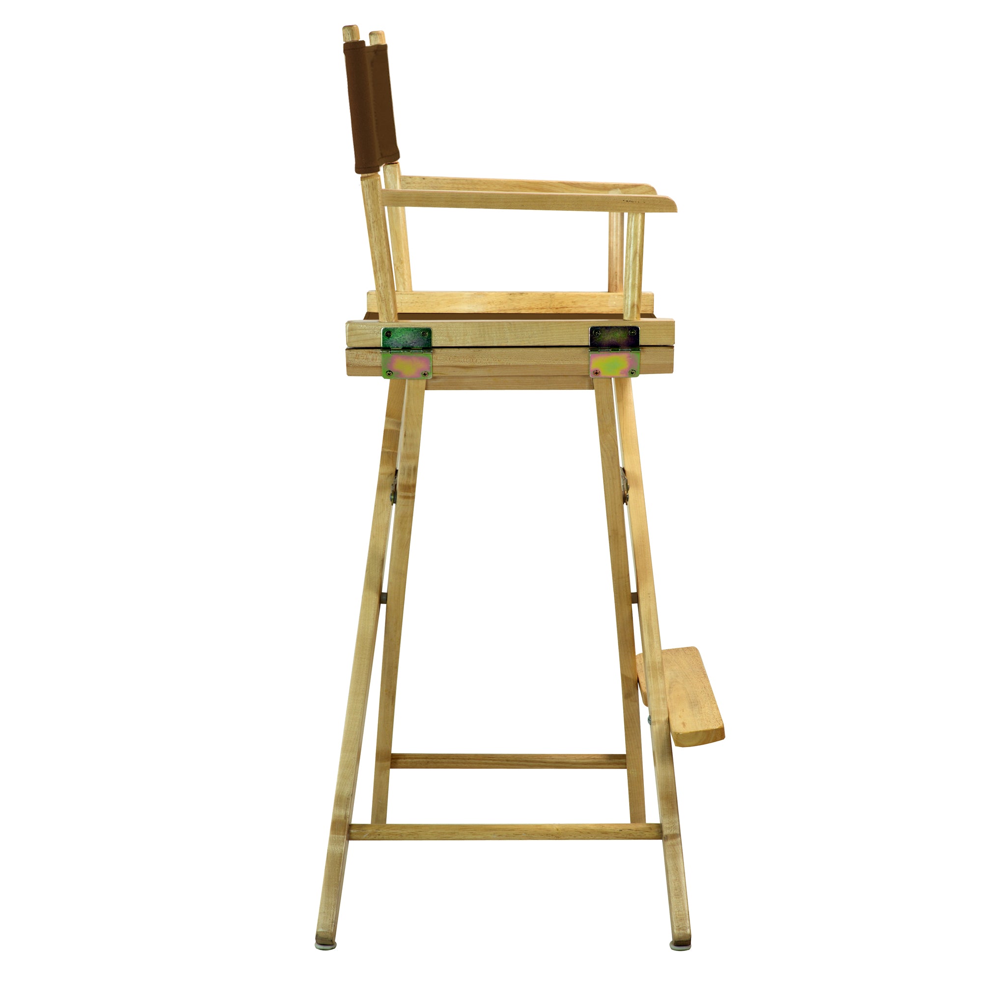 30' Director'S Chair Natural Frame-Brown Canvas