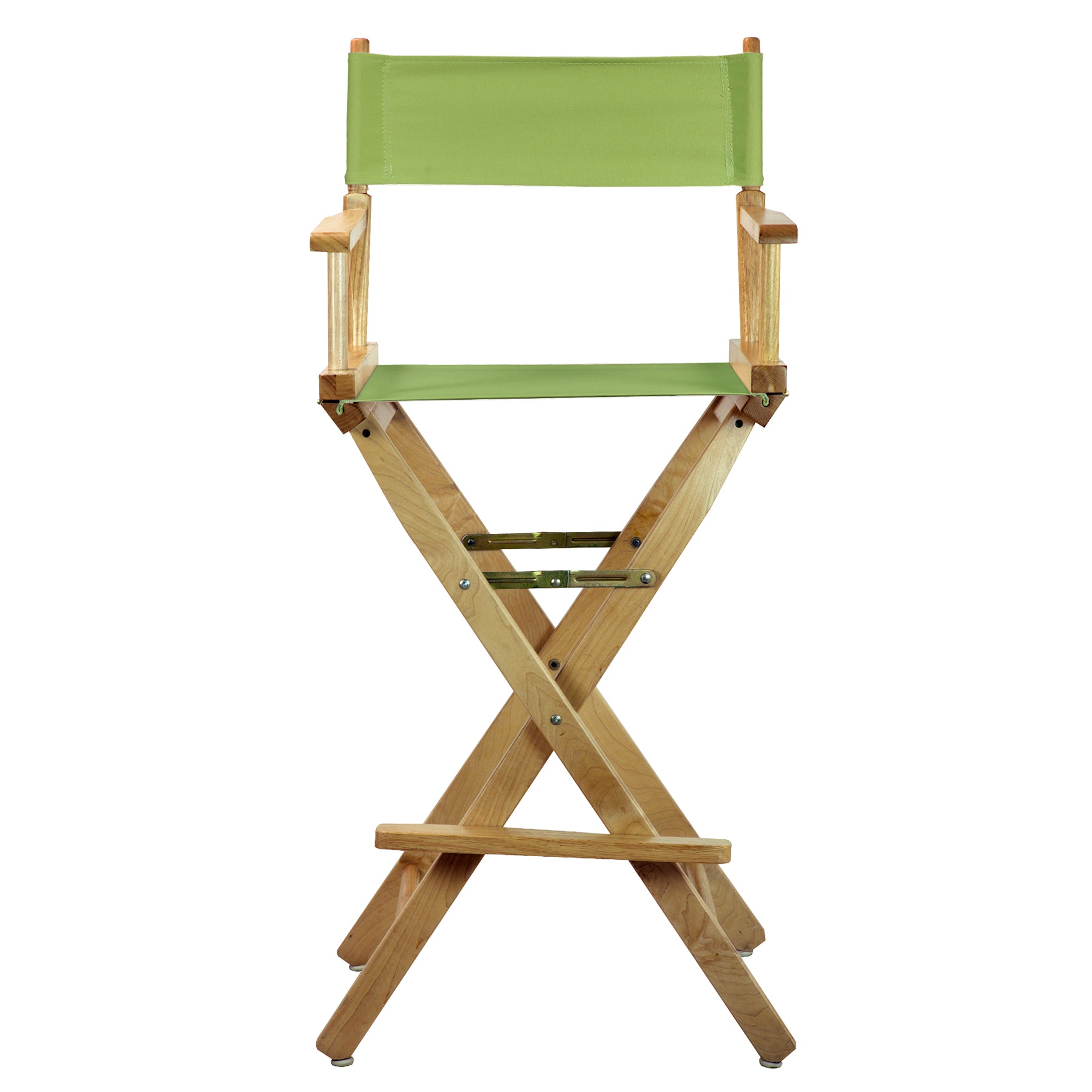 30' Director'S Chair Natural Frame-Lime Green Canvas