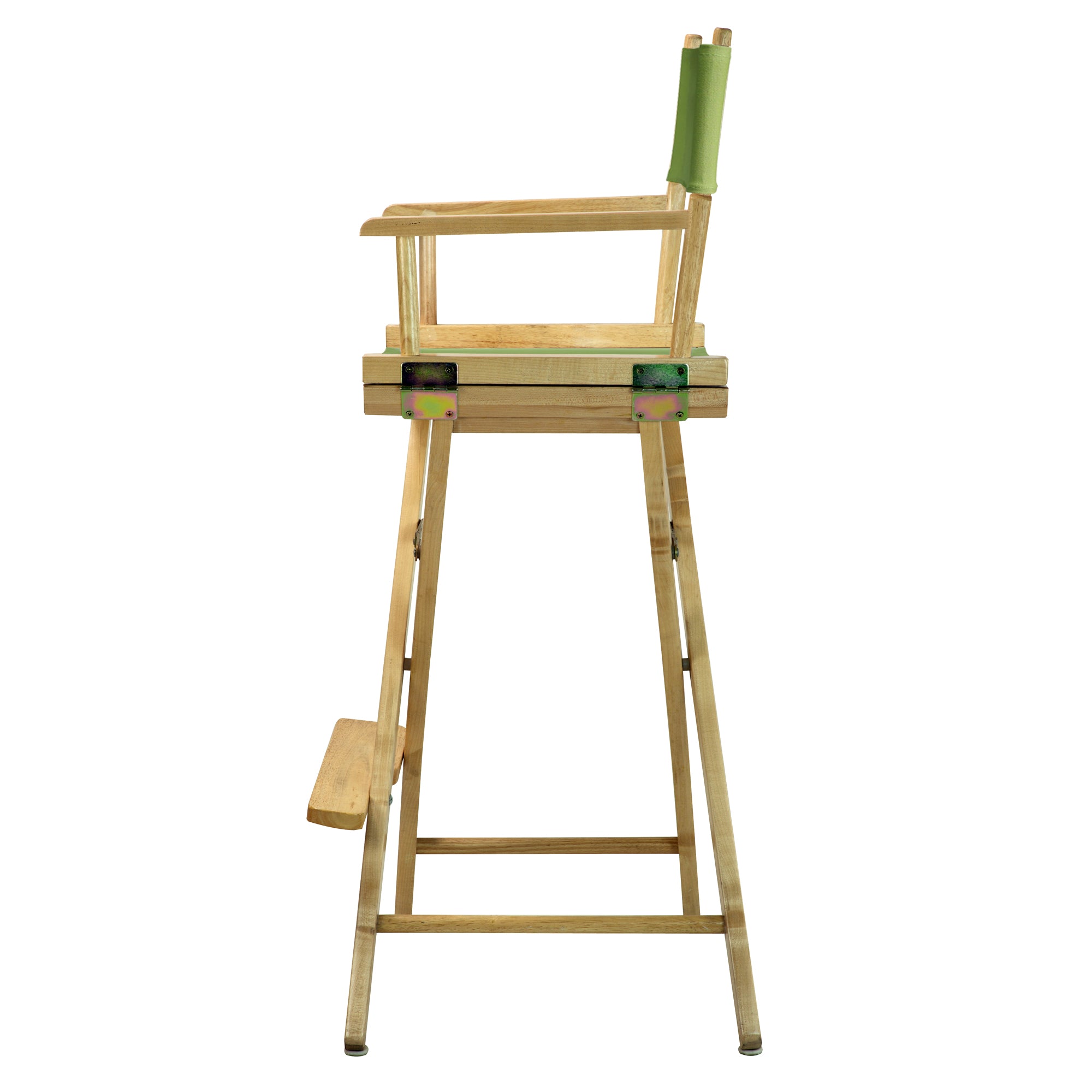 30' Director'S Chair Natural Frame-Lime Green Canvas