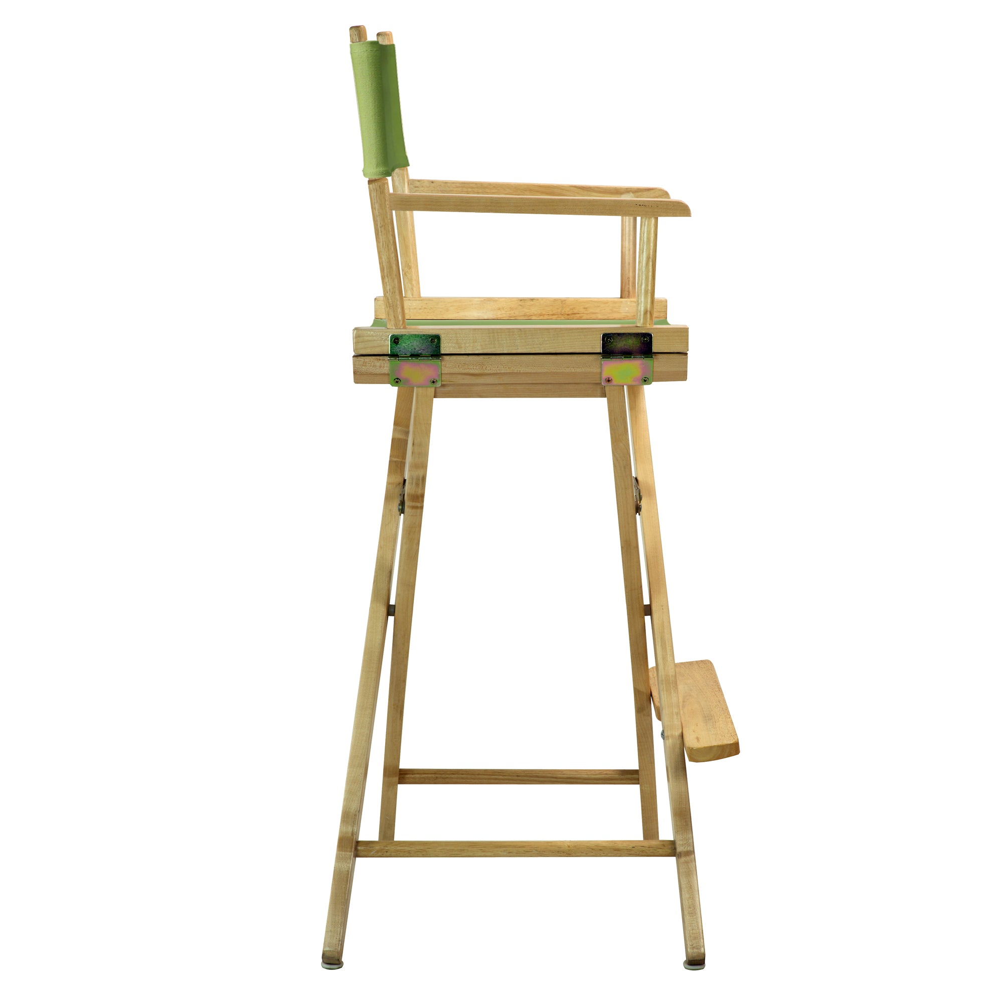 30' Director'S Chair Natural Frame-Lime Green Canvas