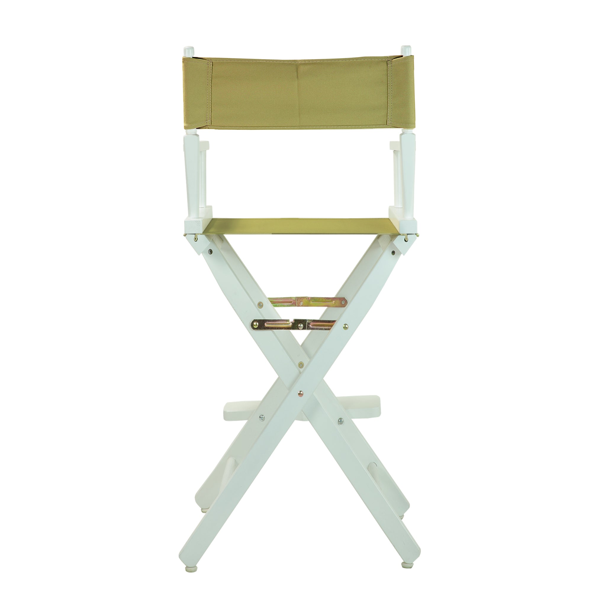 30' Director'S Chair White Frame-Olive Canvas