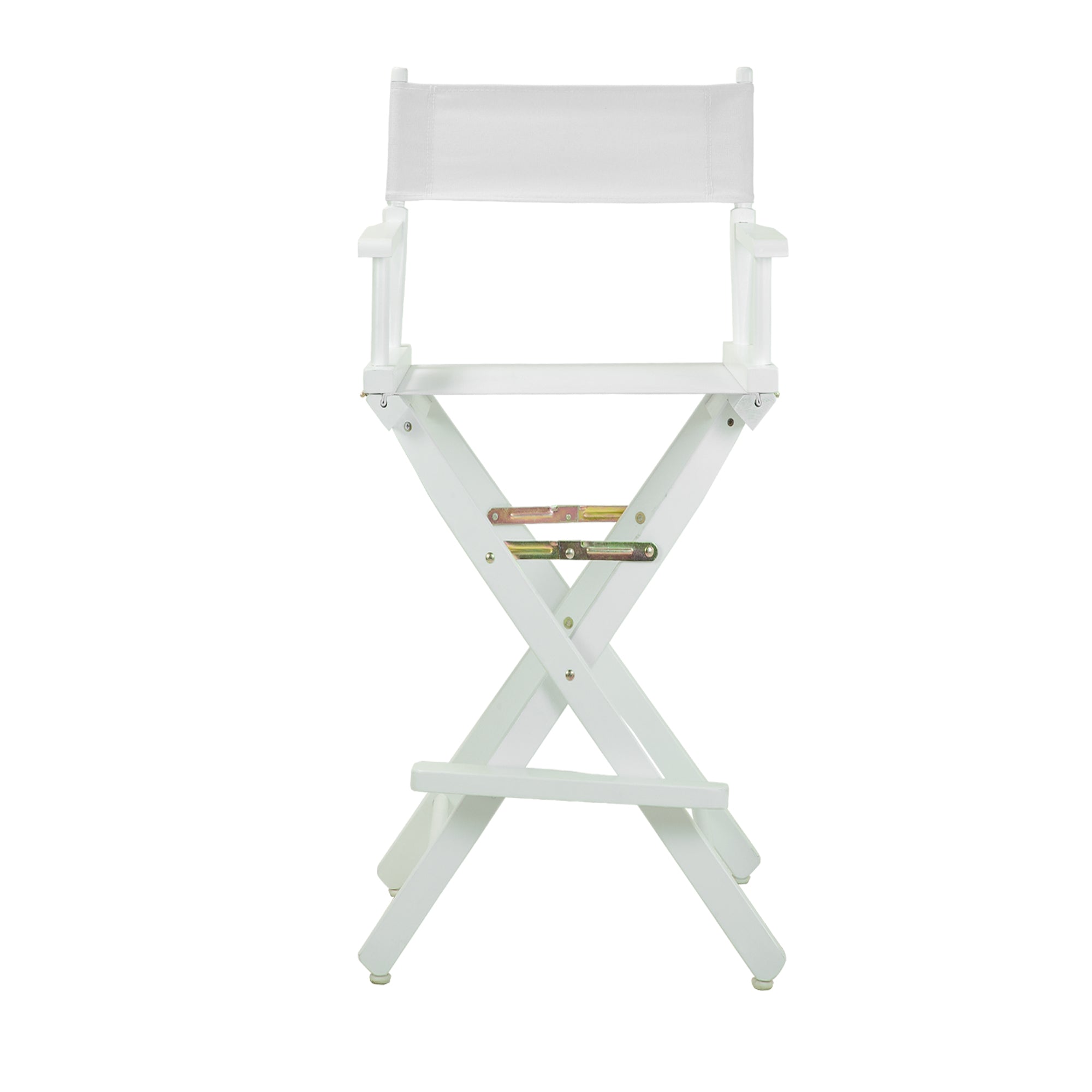 30' Director'S Chair White Frame-White Canvas
