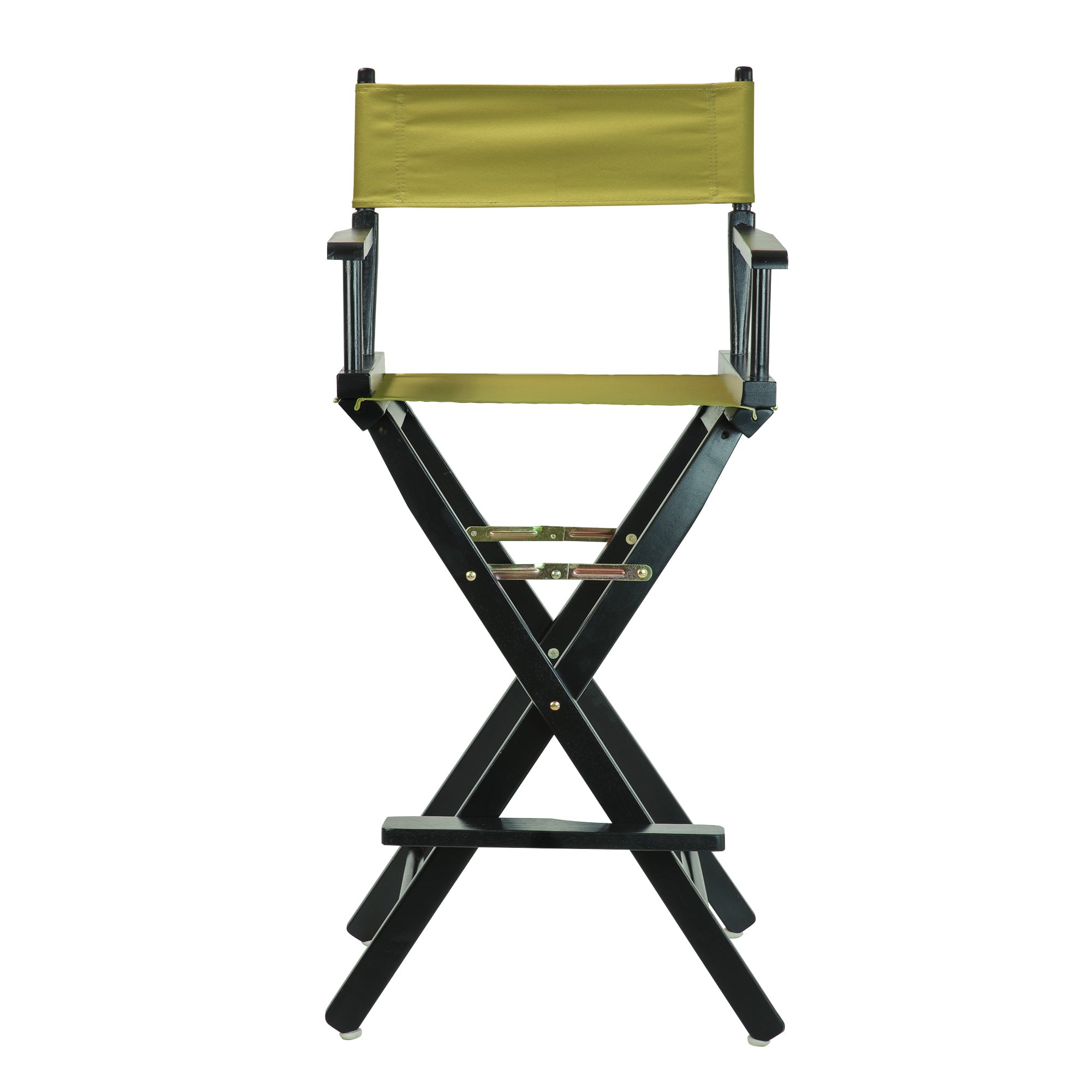 30' Director'S Chair Black Frame-Olive Canvas