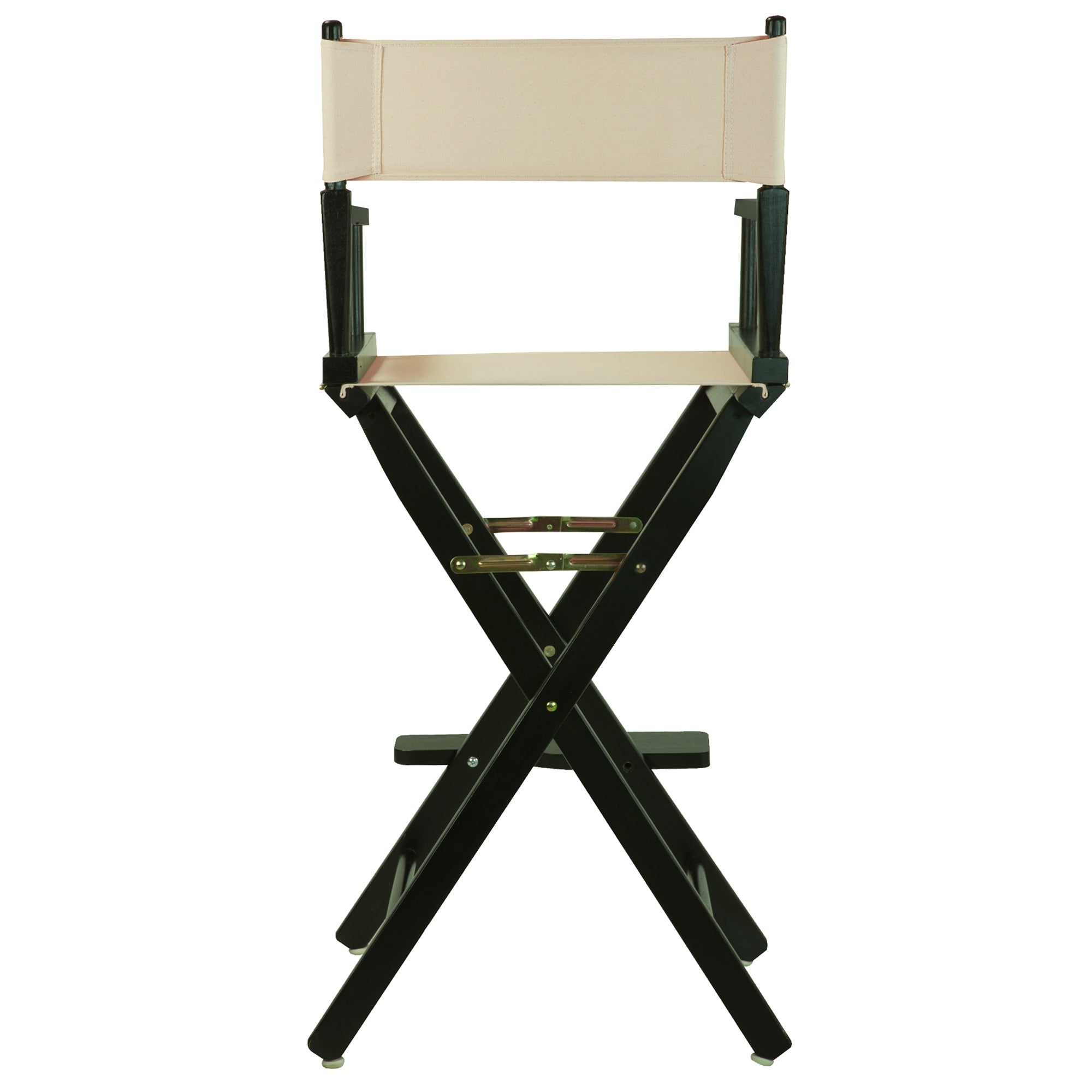 30' Director'S Chair Black Frame-Natural/Wheat Canvas