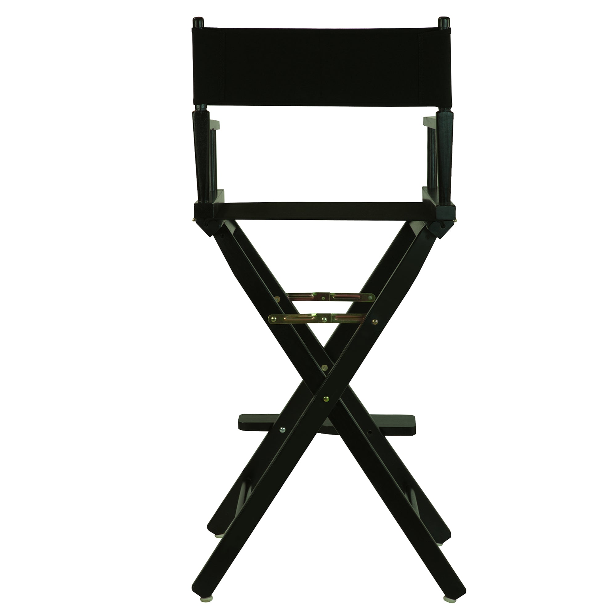 30' Director'S Chair Black Frame-Black Canvas