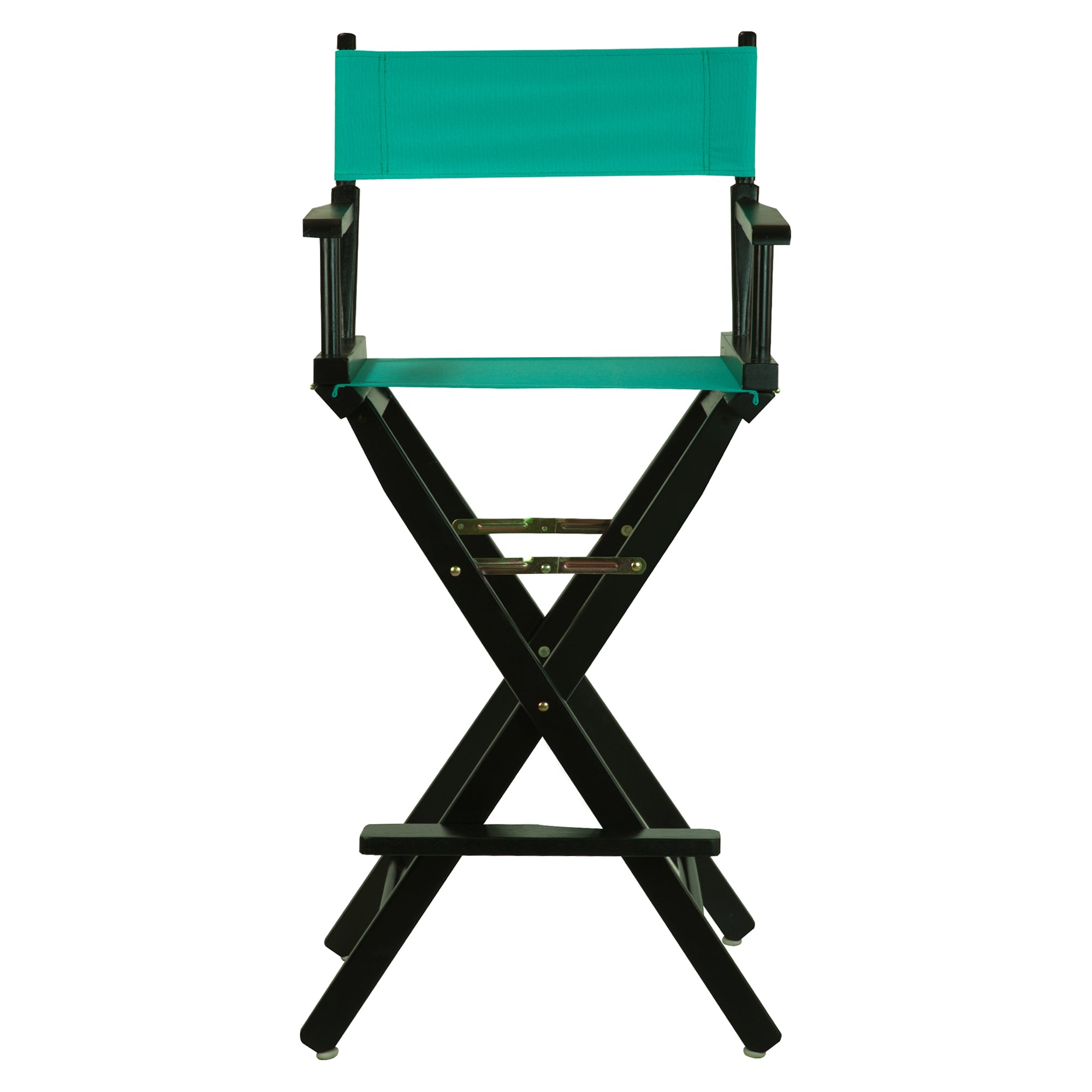 30' Director'S Chair Black Frame-Teal Canvas