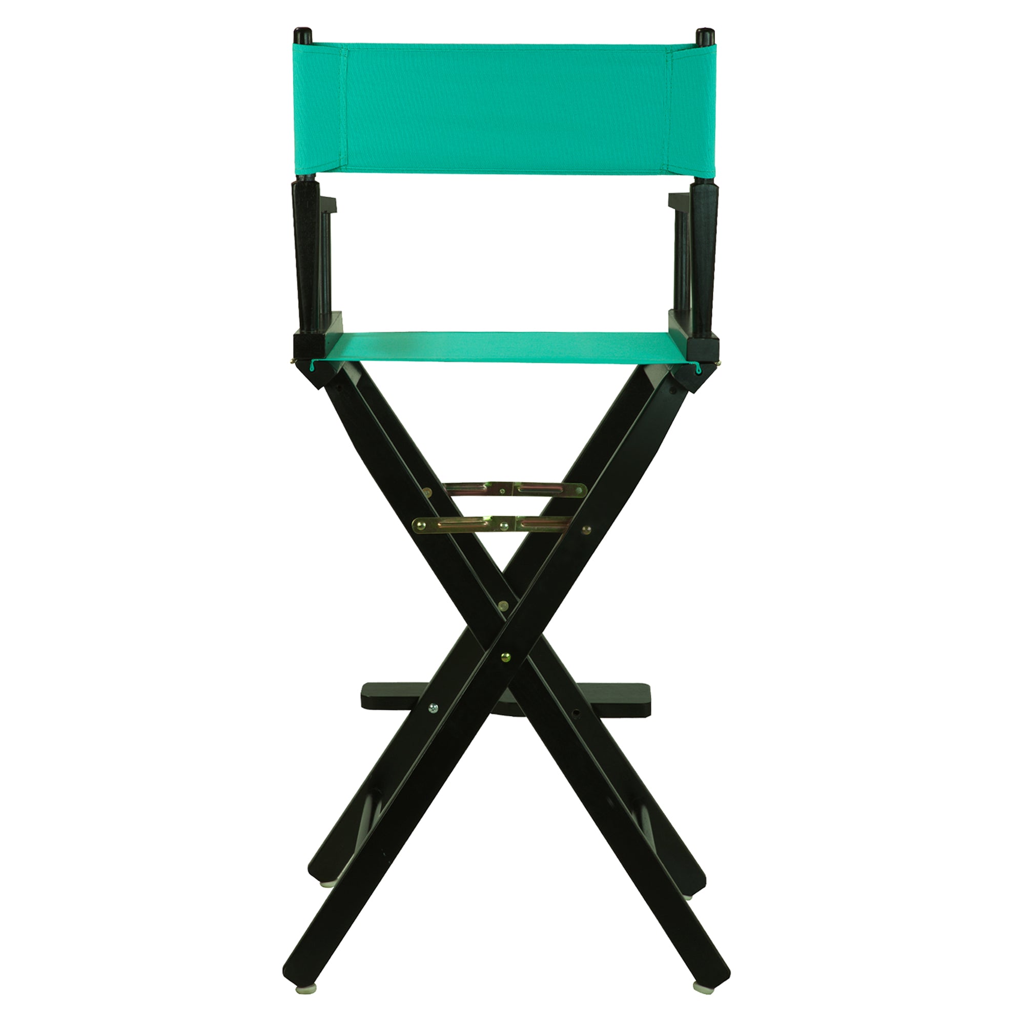 30' Director'S Chair Black Frame-Teal Canvas