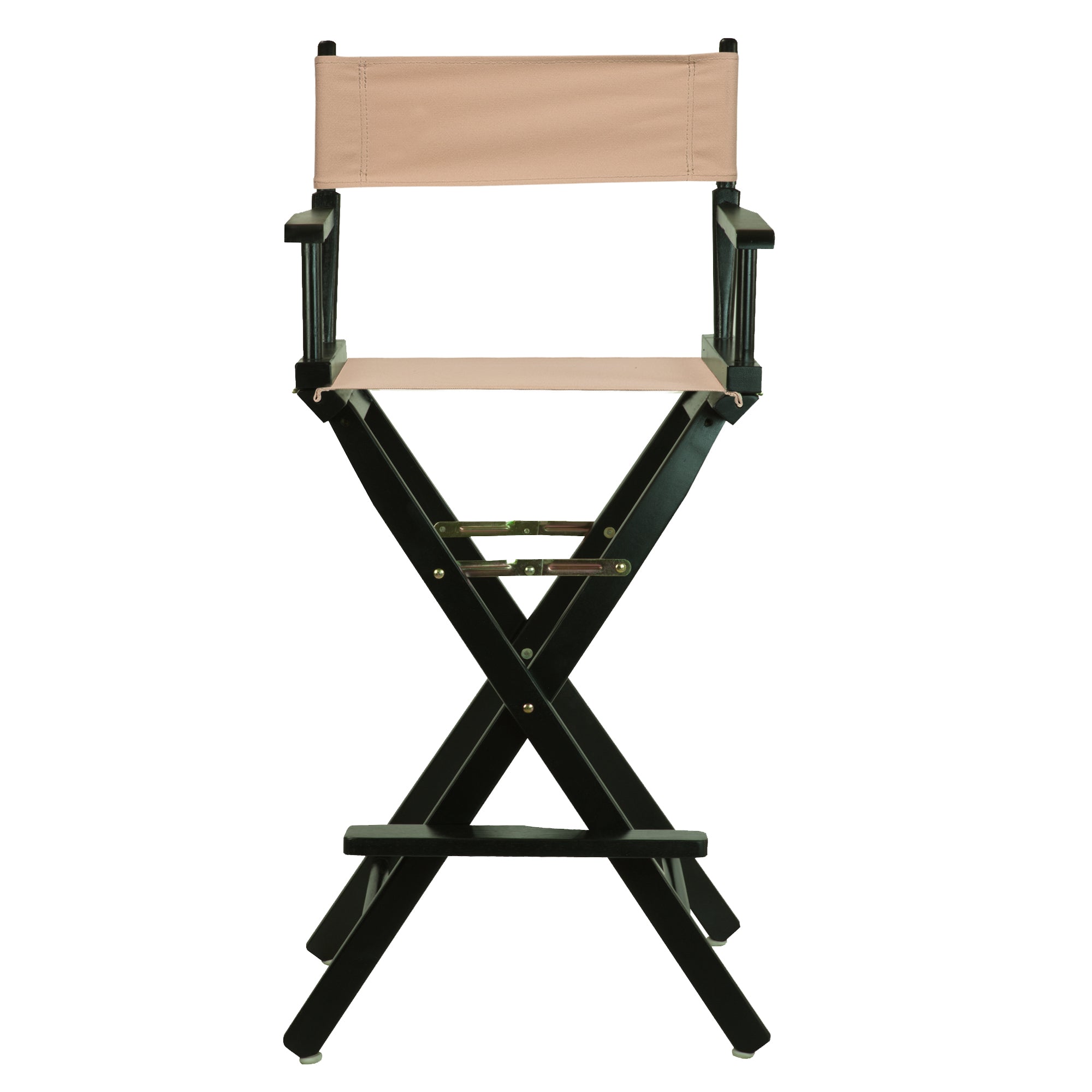 30' Director'S Chair Black Frame-Tan Canvas