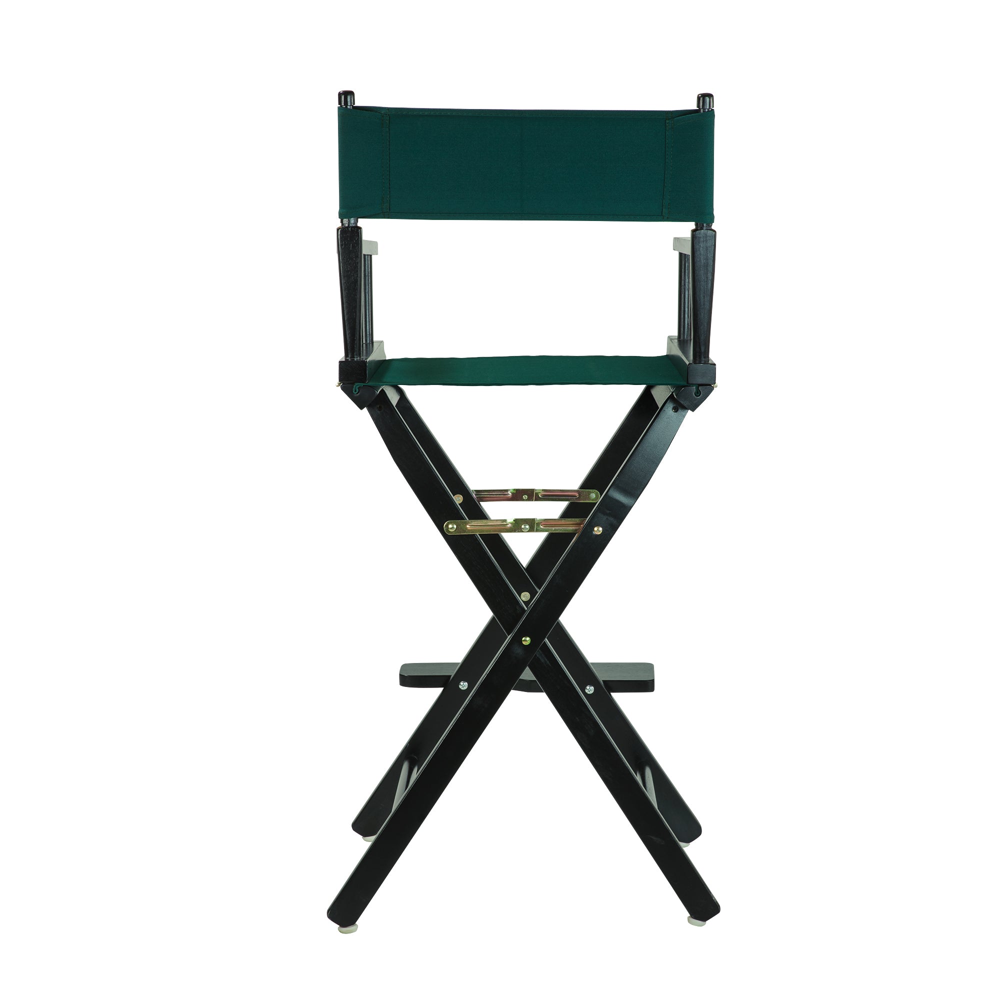 30' Director'S Chair Black Frame-Hunter Green Canvas