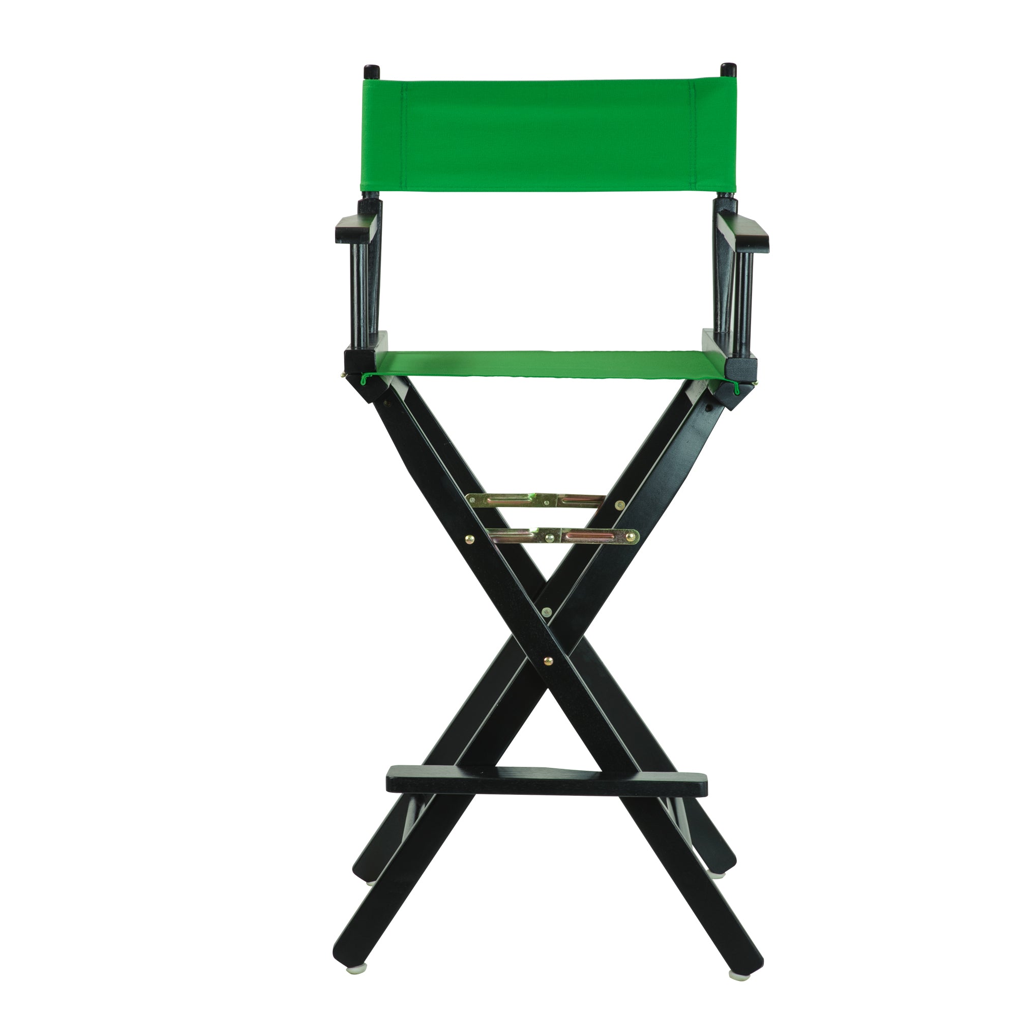 30' Director'S Chair Black Frame-Green Canvas