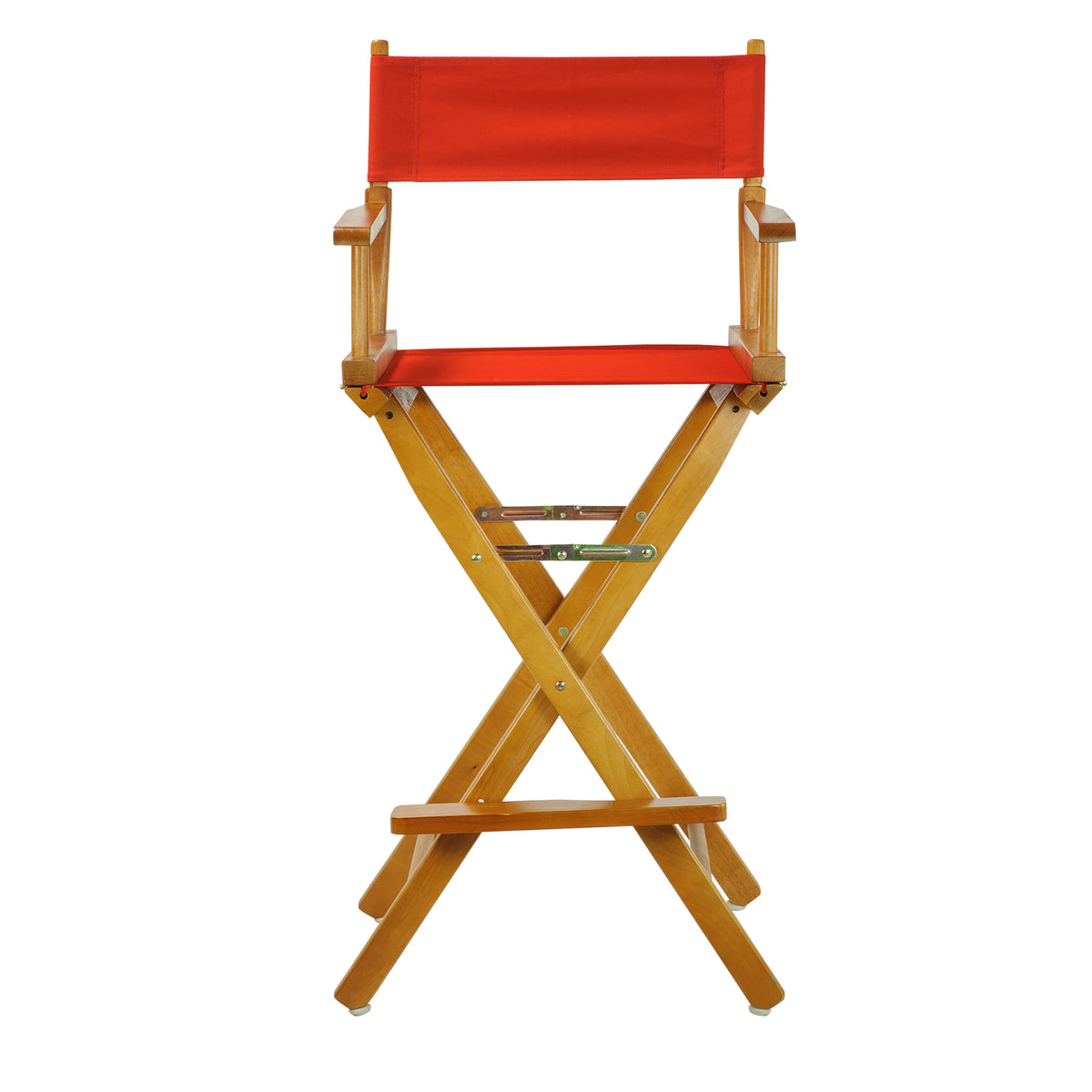 30' Director'S Chair Honey Oak Frame-Red Canvas