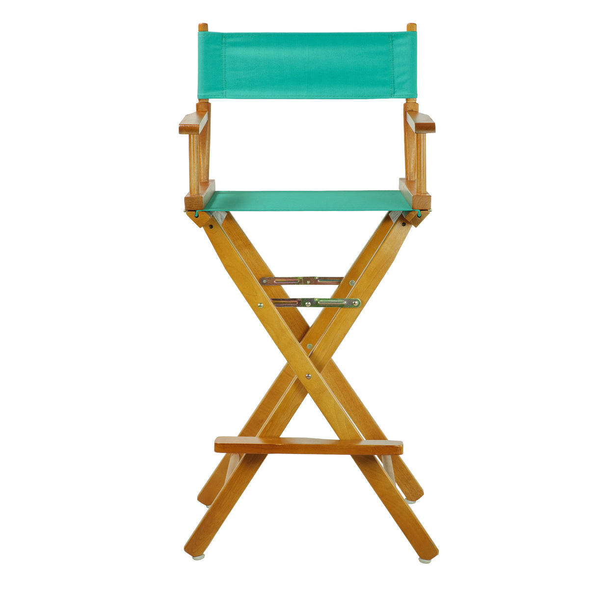 30' Director'S Chair Honey Oak Frame-Teal Canvas