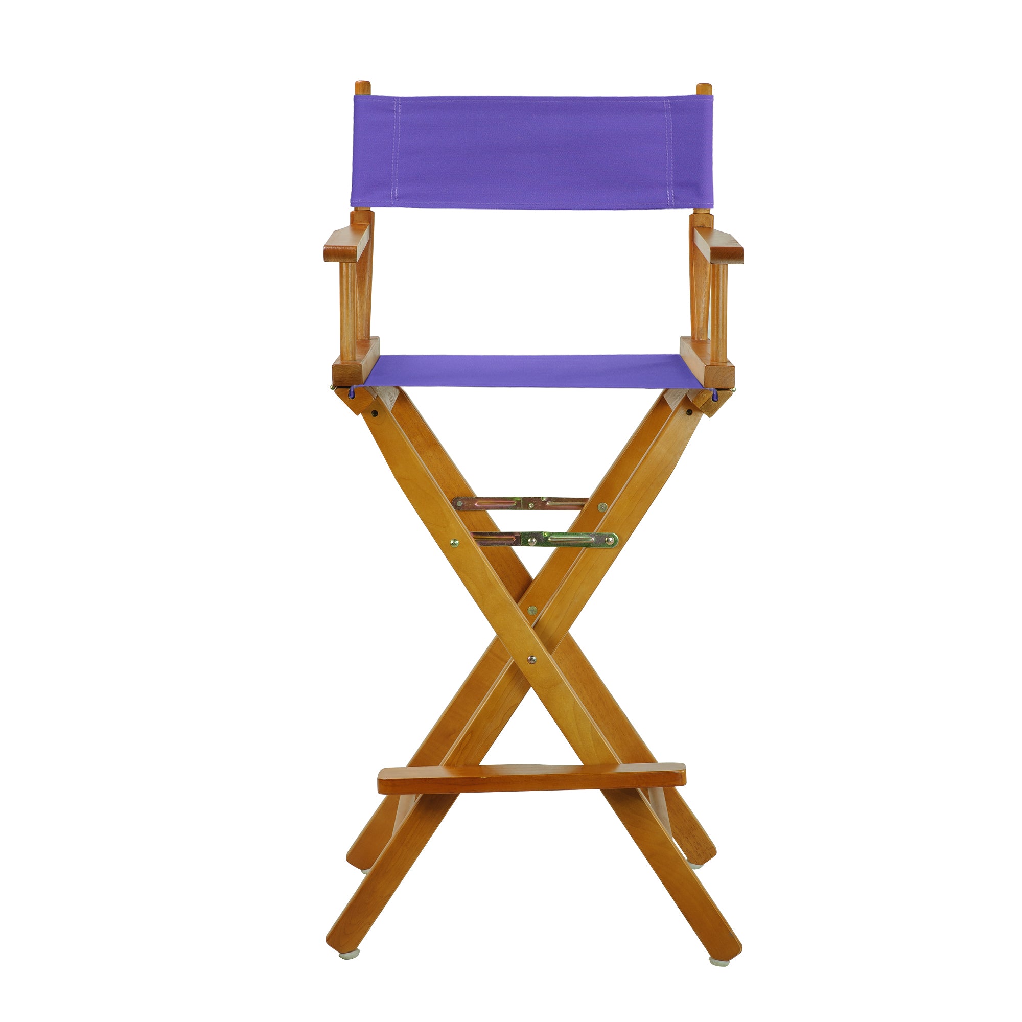 30' Director'S Chair Honey Oak Frame-Purple Canvas