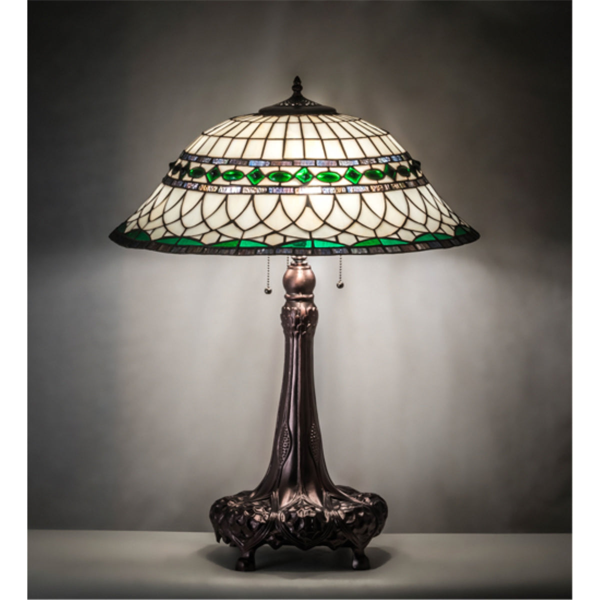 31' High Tiffany Roman Table Lamp