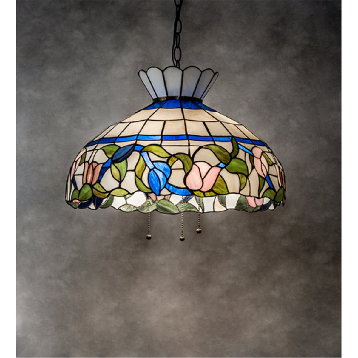 20' Wide Rose Vine Pendant