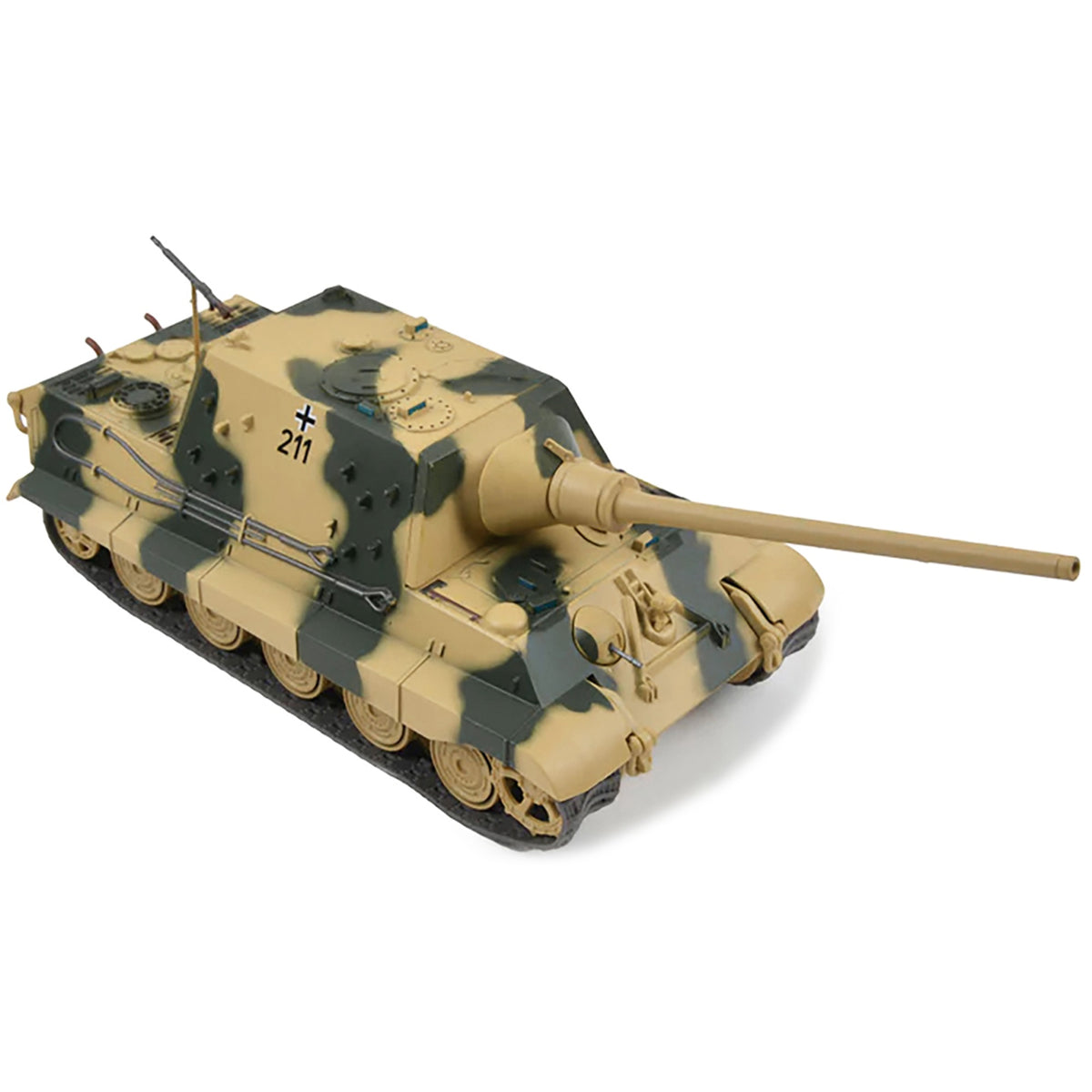 German Sd. Kfz. 186 Jagdpanzer Vi Jagdtiger Heavy Tank Destroyer #211 With Henschel Turret 'Schwere Panzerjager Abteilung 512 Germany 1945' 1/43 Diecast Model By Afvs Of Wwii