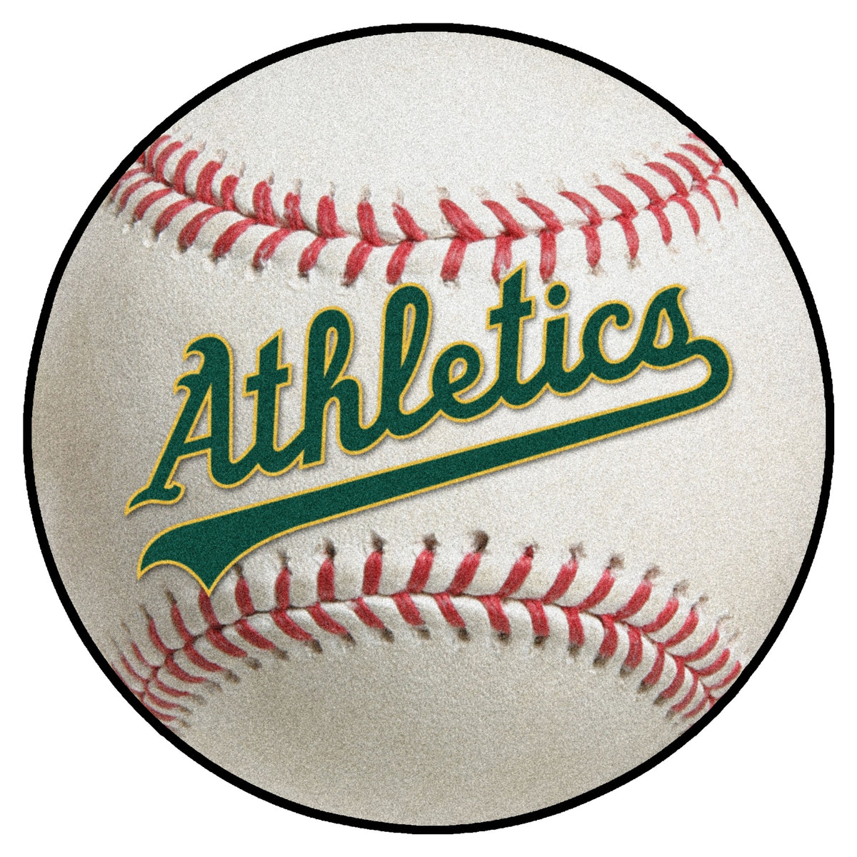 Fanmats, Mlbcc - Oakland Athletics Baseball Mat