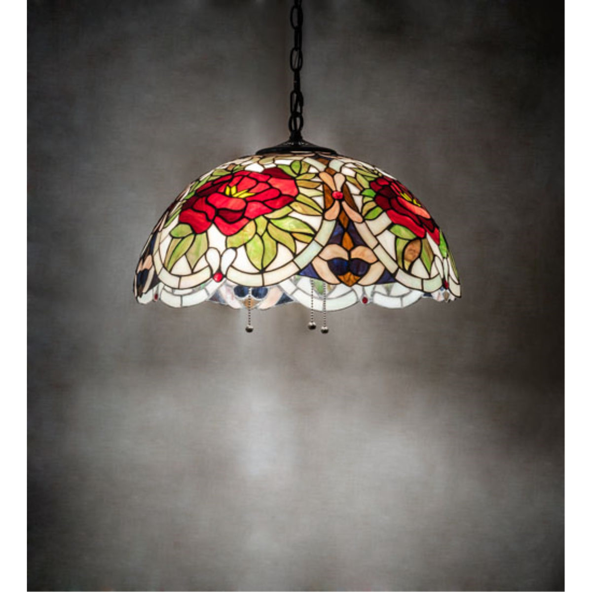 20' Wide Renaissance Rose Pendant