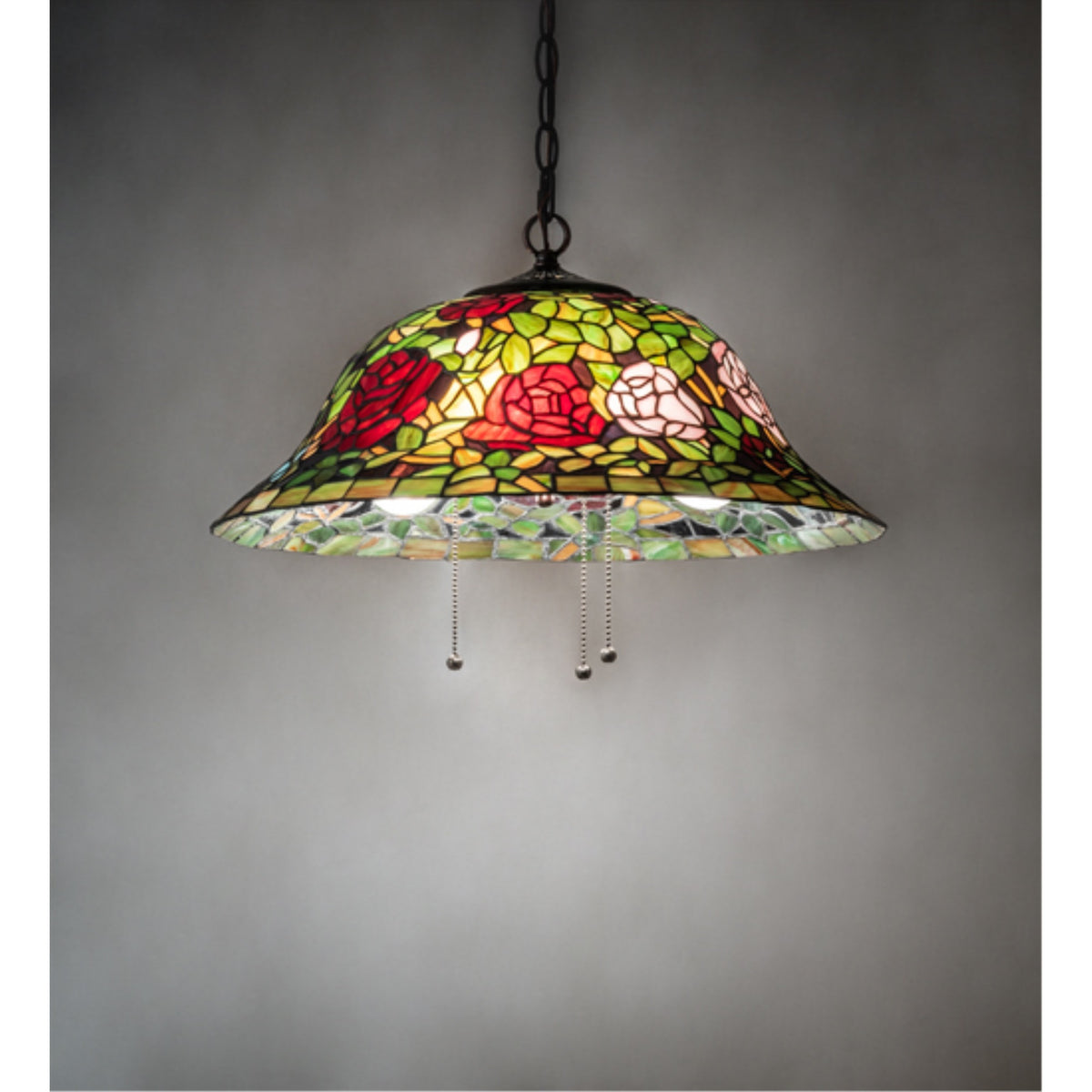 20' Wide Tiffany Rosebush Pendant