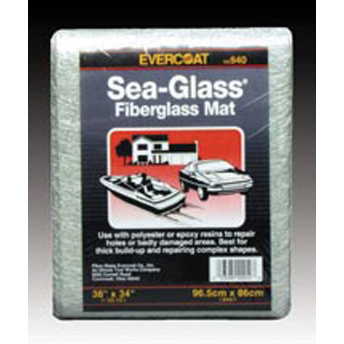 Evercoat 100940 Fiberglass Mat - 38 X 34