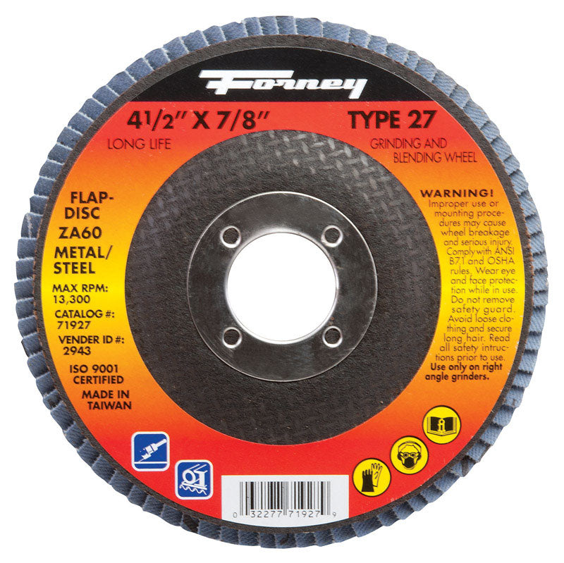 Flap Disc 4-1/2 60 Grit (Pack Of 1)