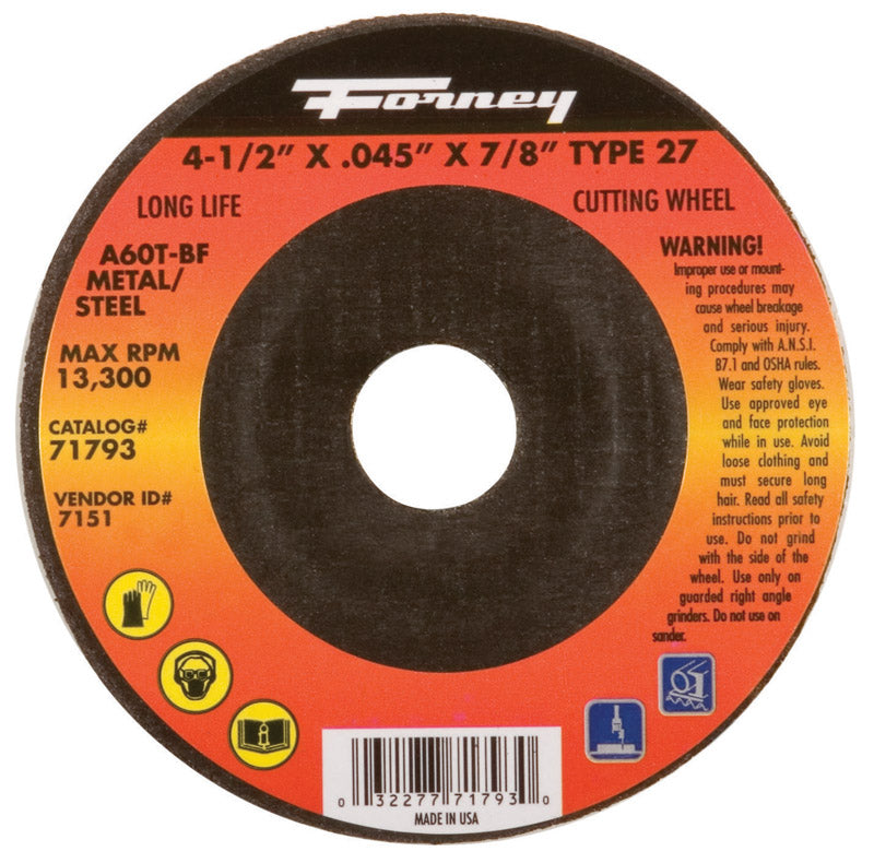Cutoff Whl 4.5X.045X7/8 (Pack Of 1)
