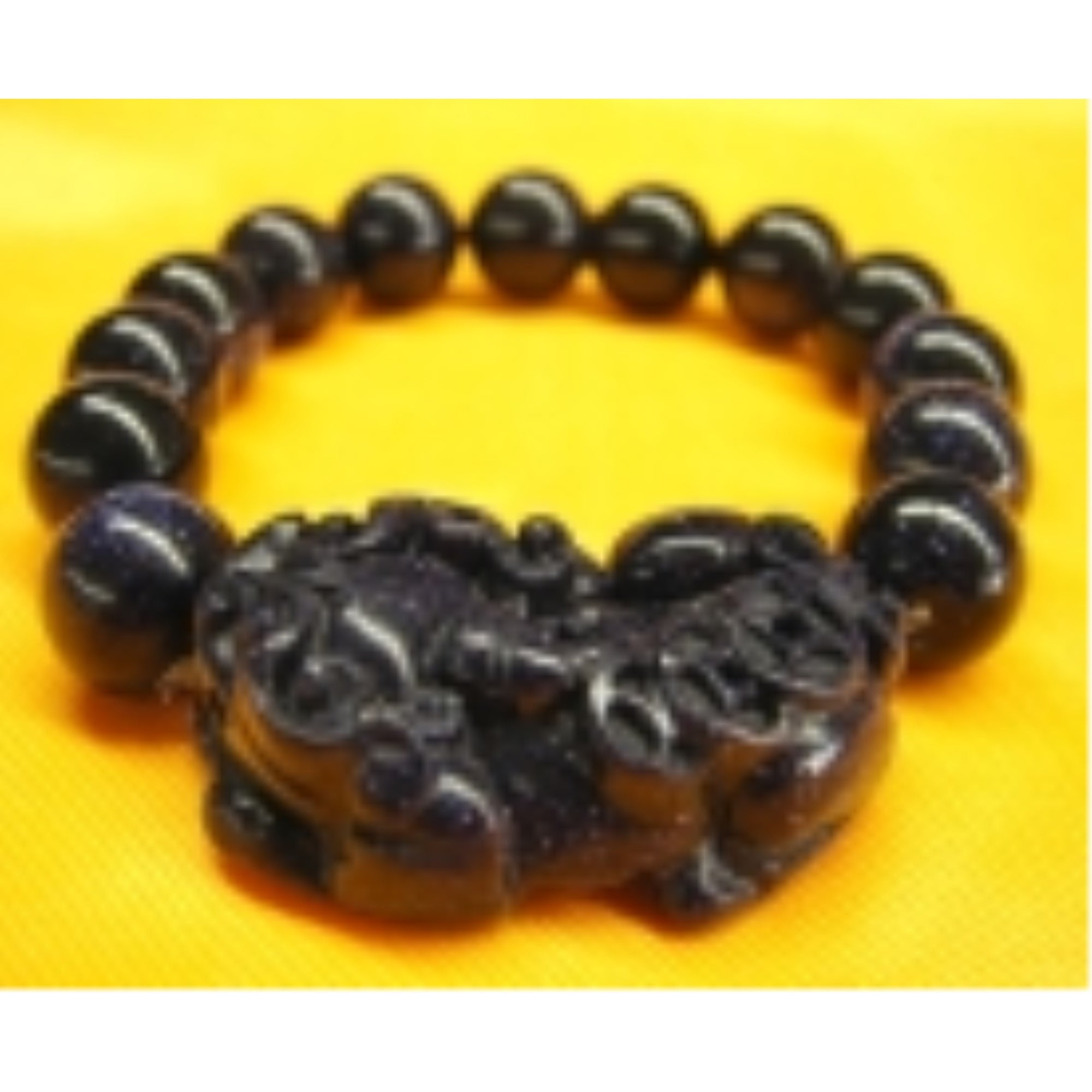 Blue Gold Sandstone Bracelet