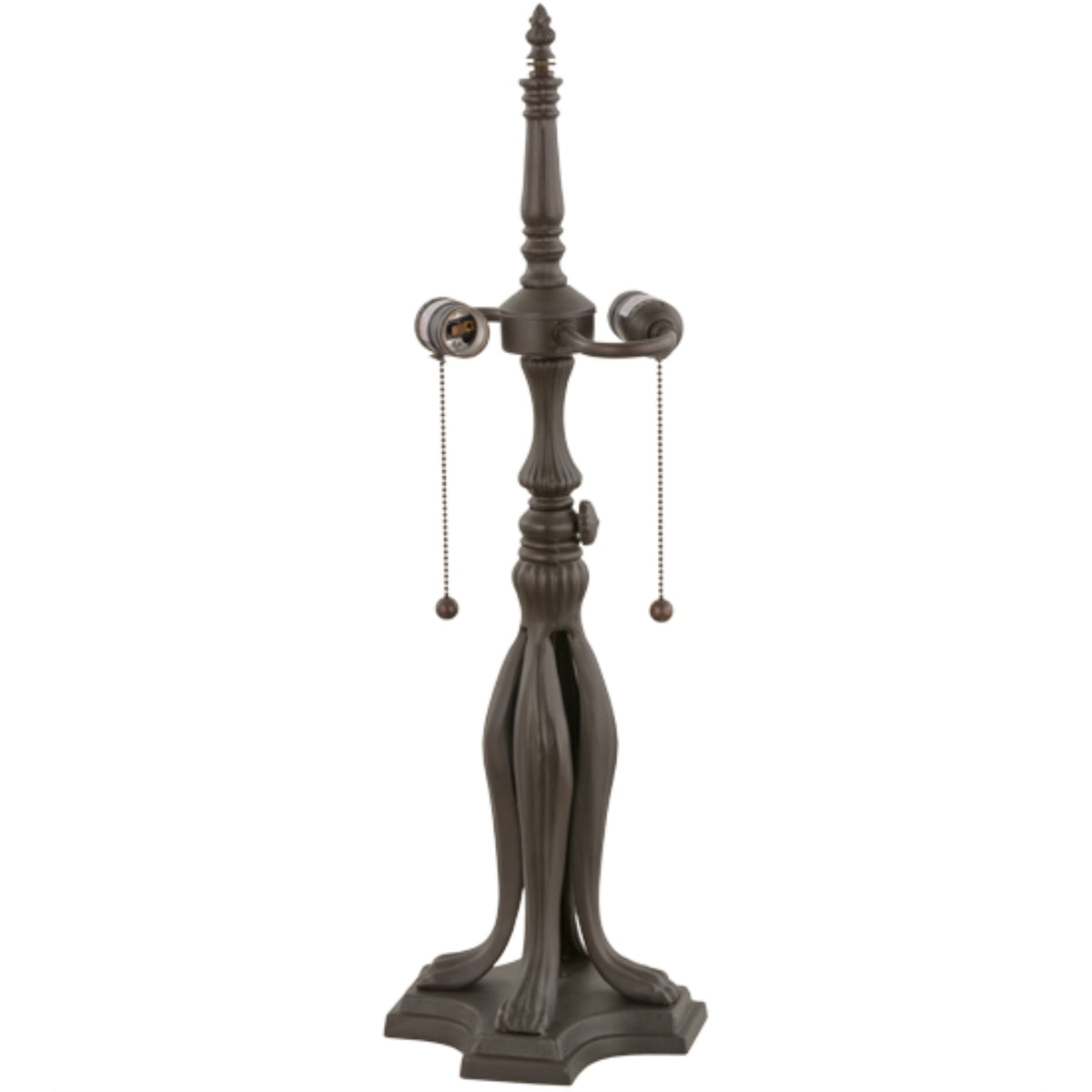 26' High Long-Legged Lionfoot 2 Light Table Base