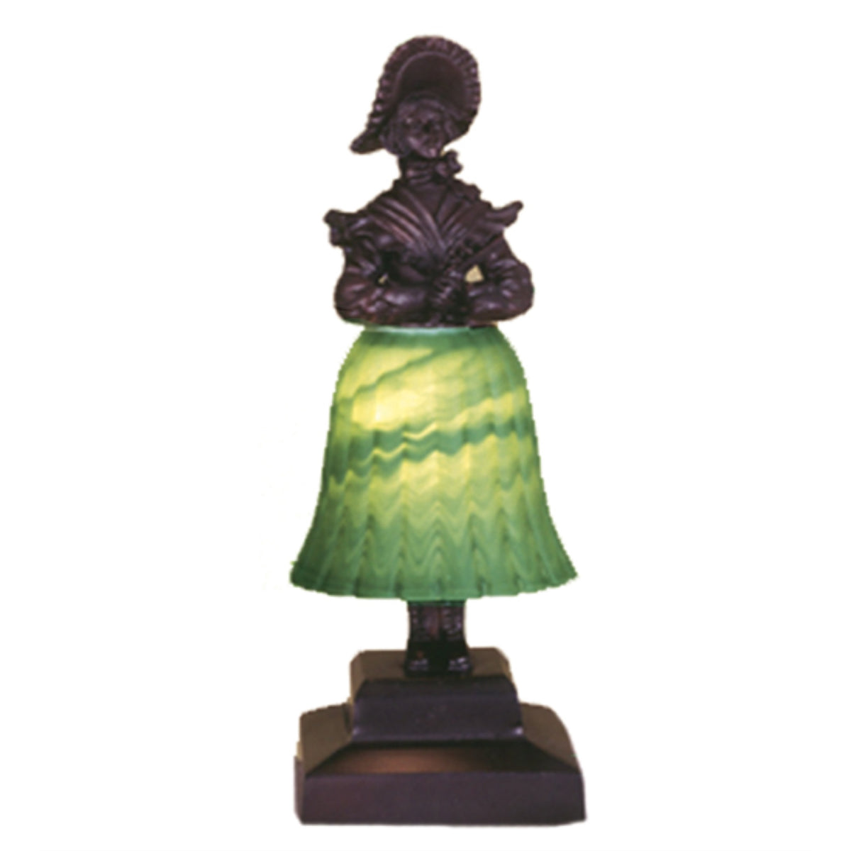 13.5'H Silhouette Prairie Lady Accent Lamp