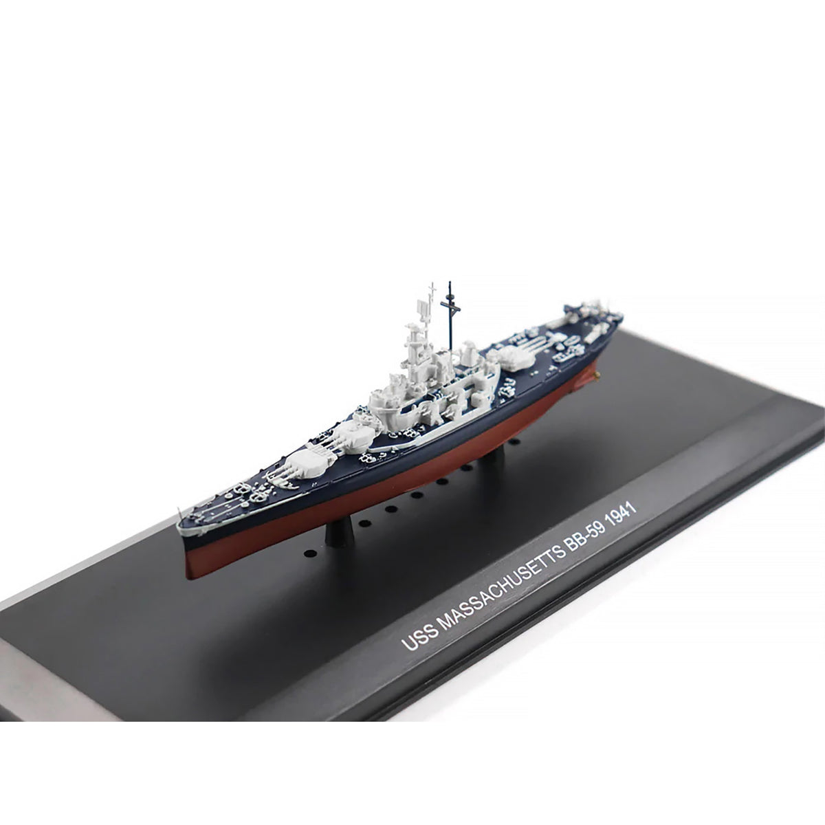 Uss Massachusetts Bb-59 Battleship (1941) 1/1250 Diecast Model By Legendary Battleships