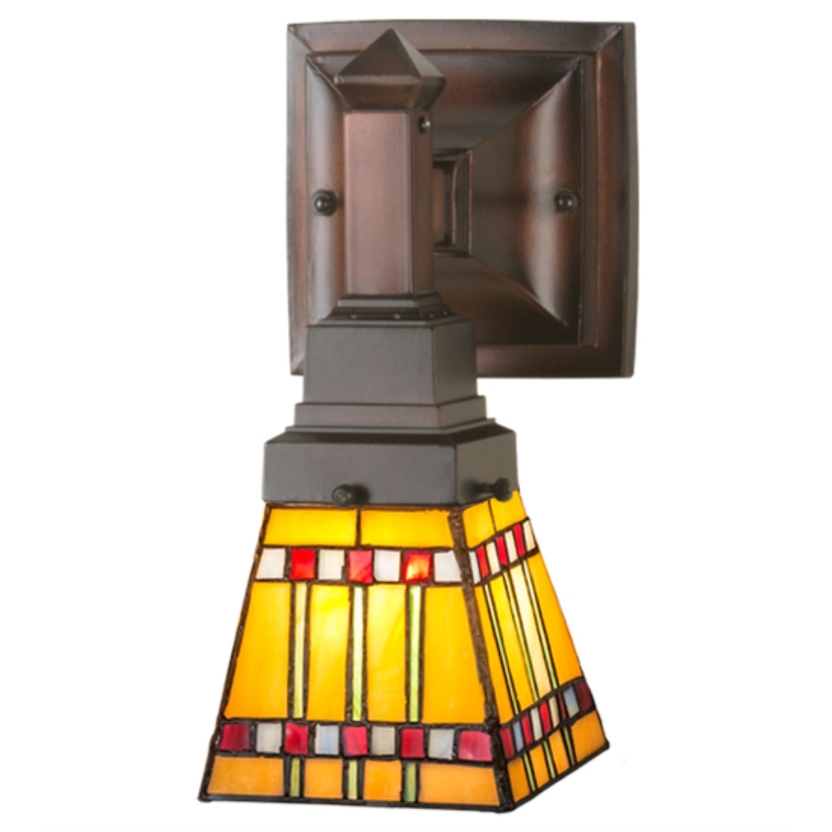 5'W Prairie Corn Wall Sconce