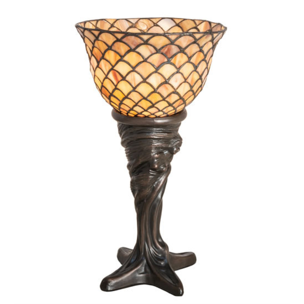 15' High Tiffany Fishscale Mini Lamp