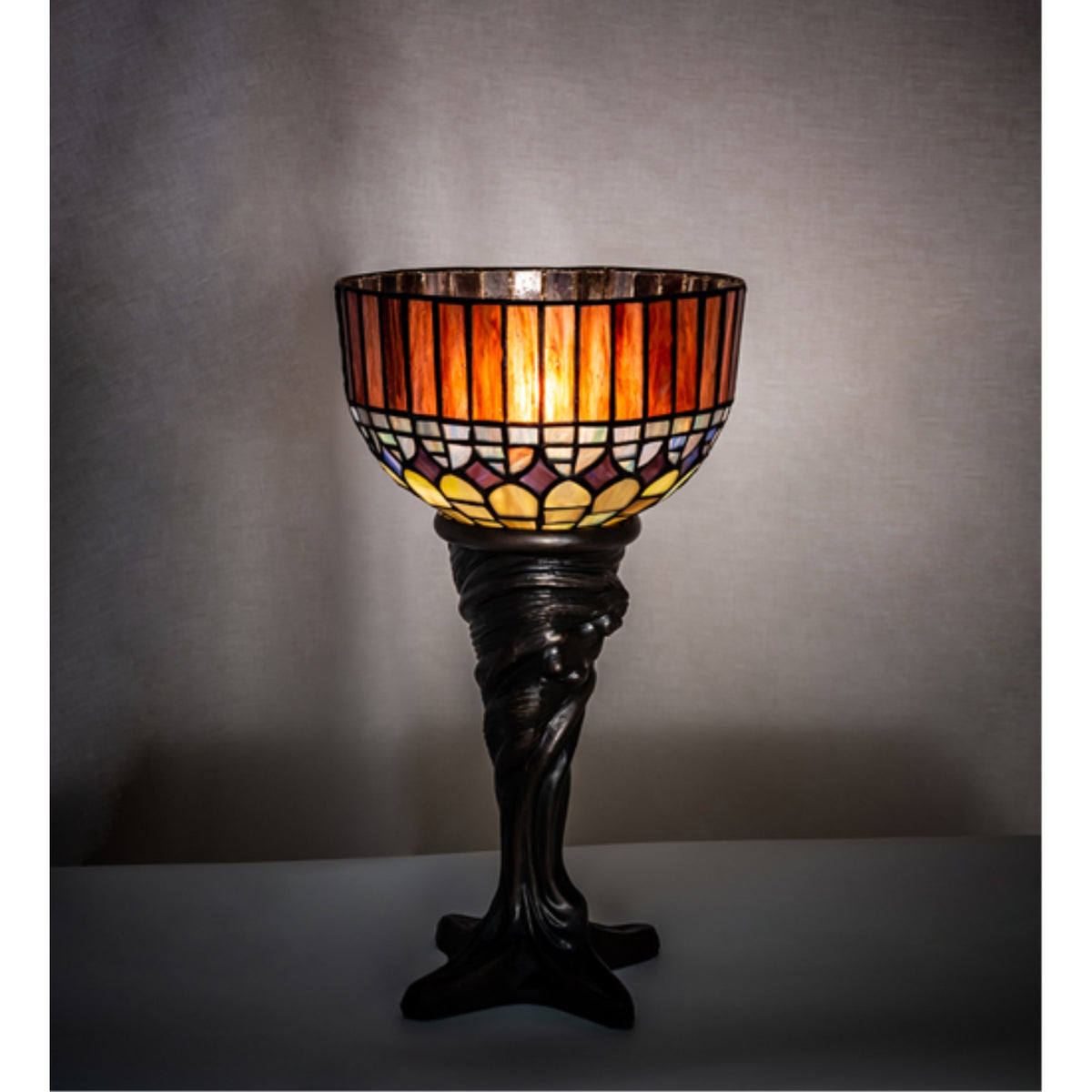 15' High Tiffany Candice Mini Lamp