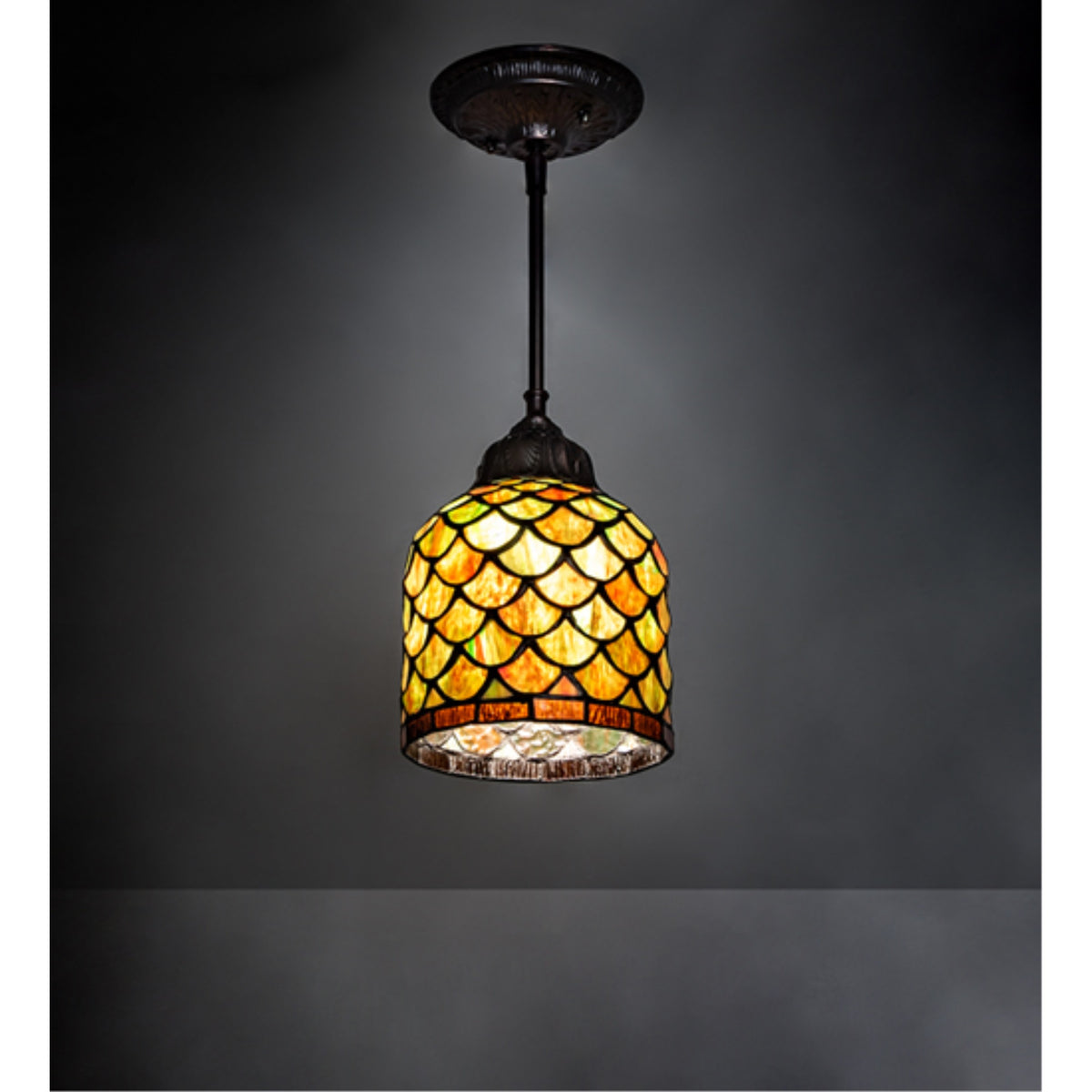 6' Wide Acorn Mini Pendant