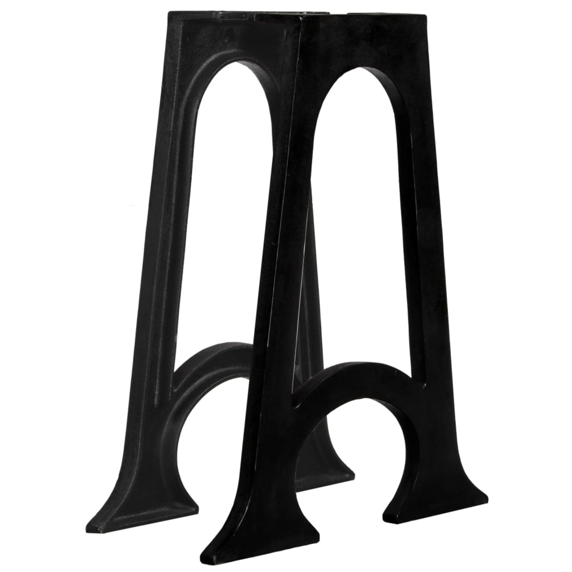 Vidaxl Dining Table Legs 2 Pcs With Arched Base A-Frame Cast Iron