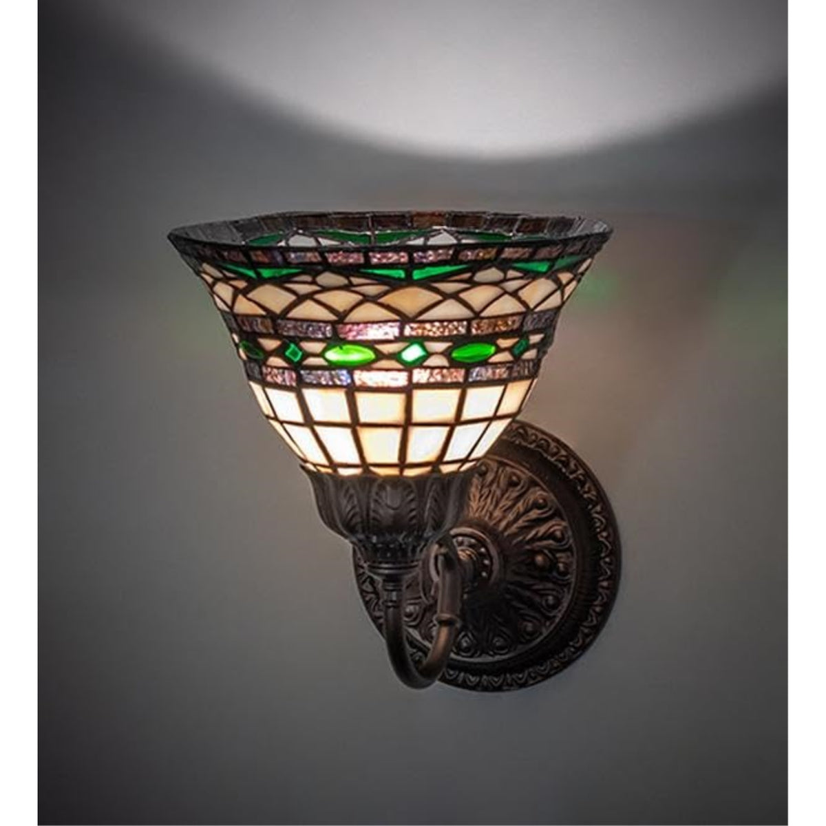 8' Wide Tiffany Roman Wall Sconce