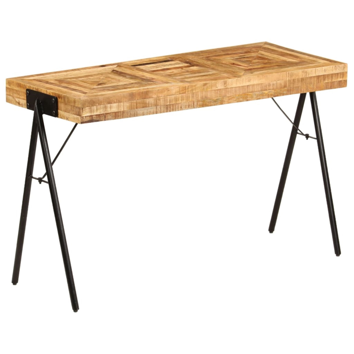 Vidaxl Writing Table Solid Mango Wood 46.5'X19.7'X29.5'