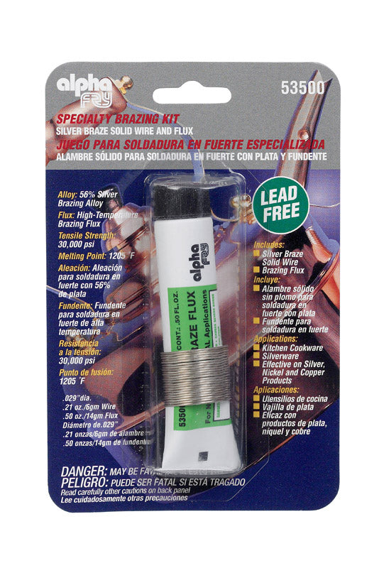 Braze Wire & Flx Silver (Pack Of 1)