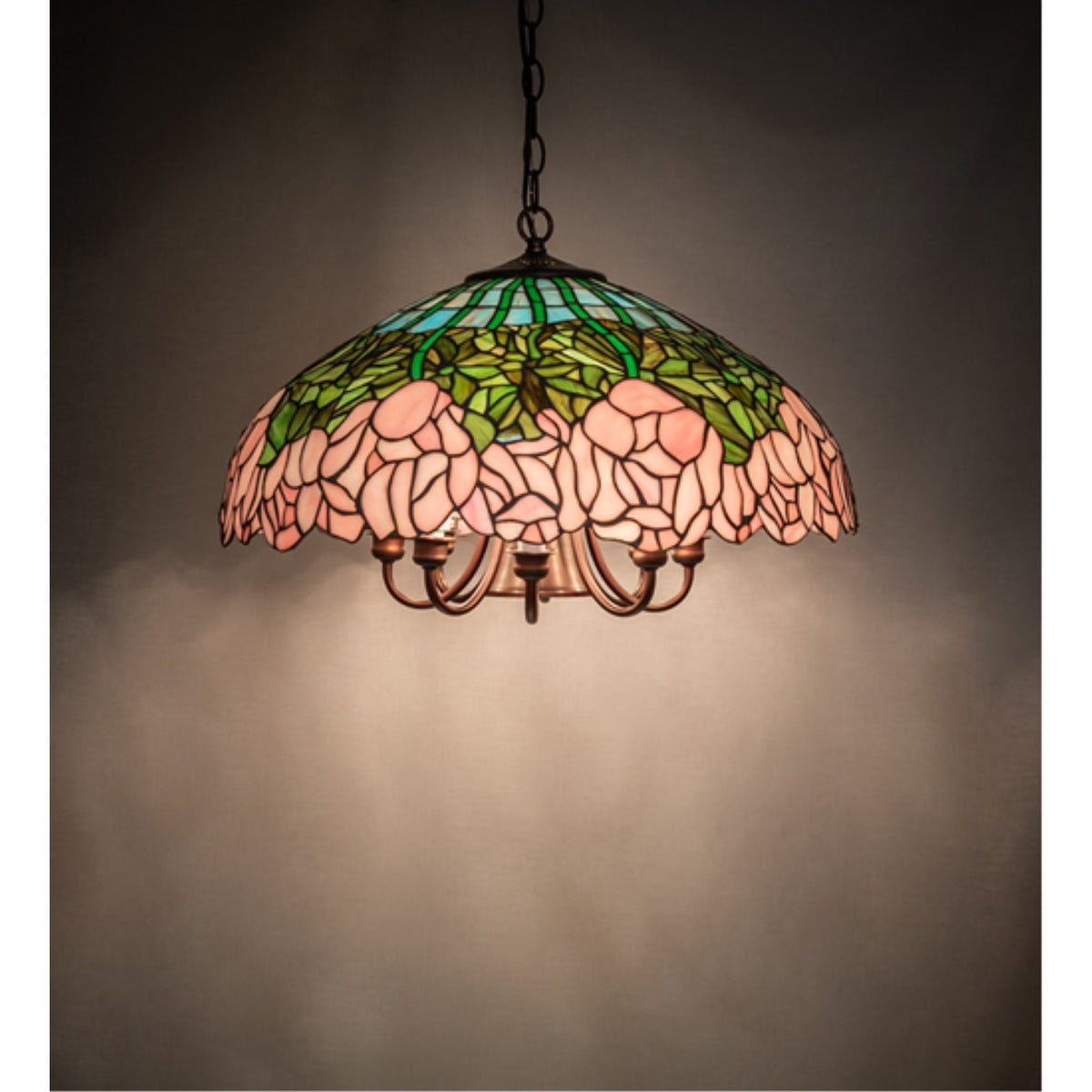 22' Wide Cabbage Rose Pendant