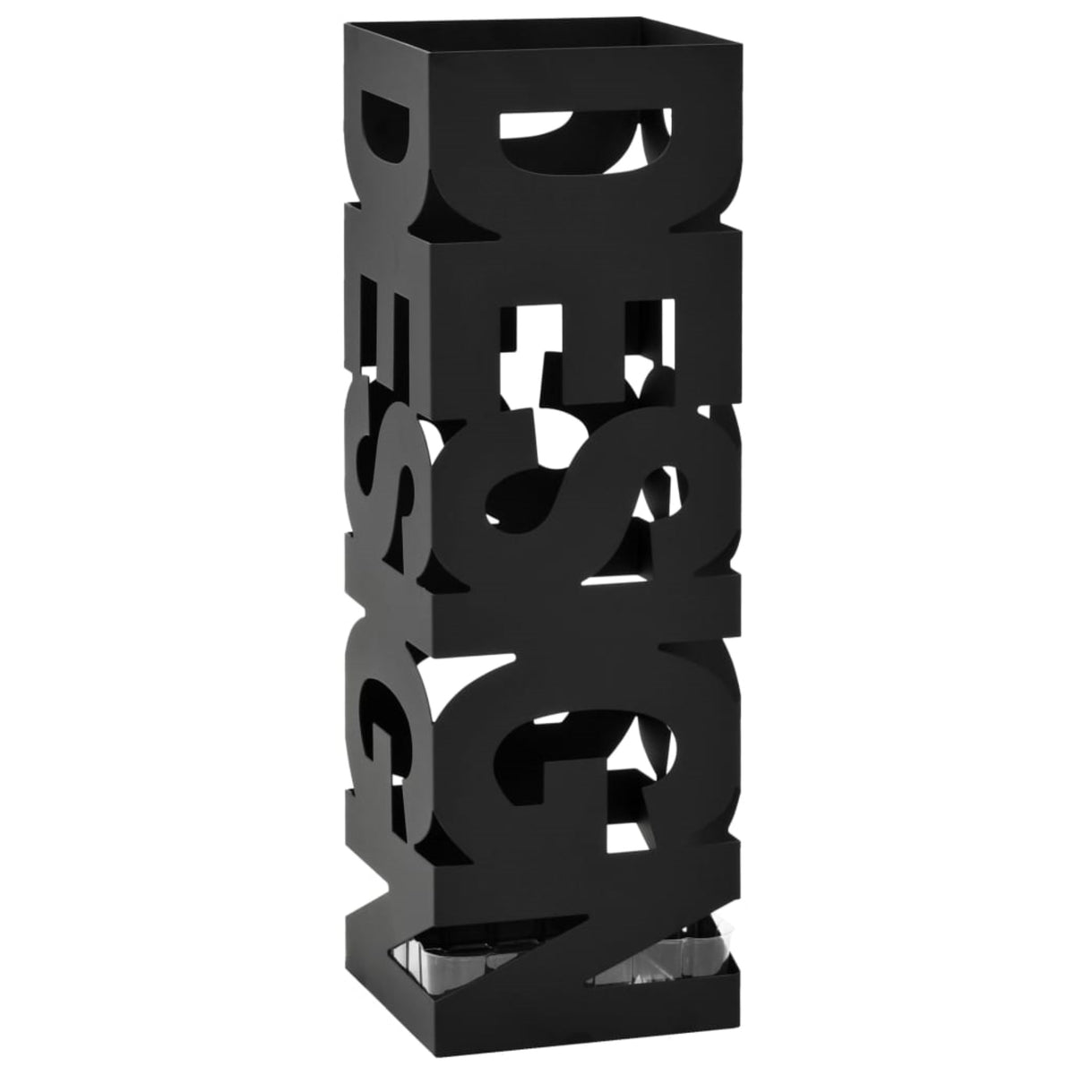 Vidaxl Umbrella Stand Design Steel Black