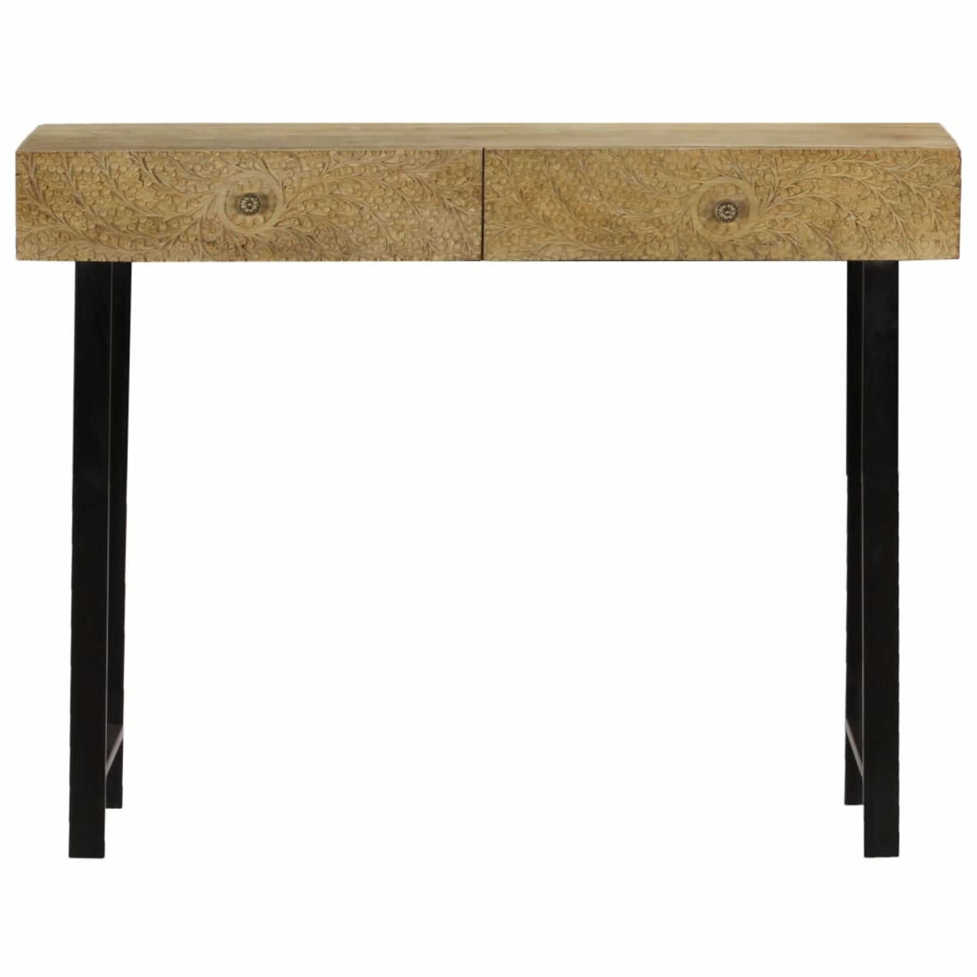 Vidaxl Console Table Solid Mango Wood 40.2'X11.8'X31.1'