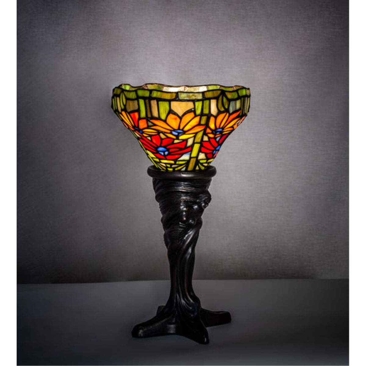 15' High Poinsettia Mini Lamp