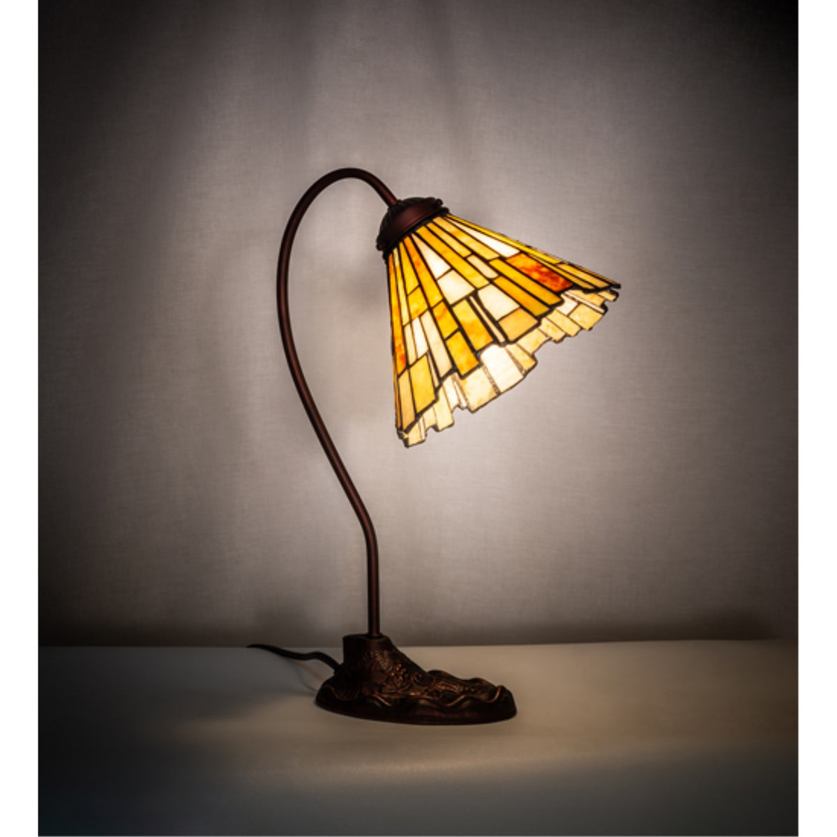18' High Delta Jadestone Desk Lamp