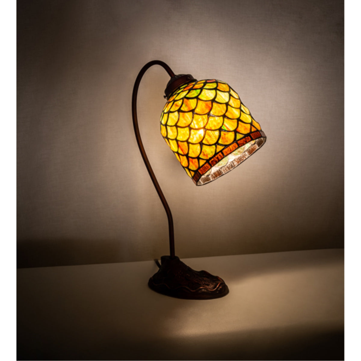 18' High Acorn Desk Lamp