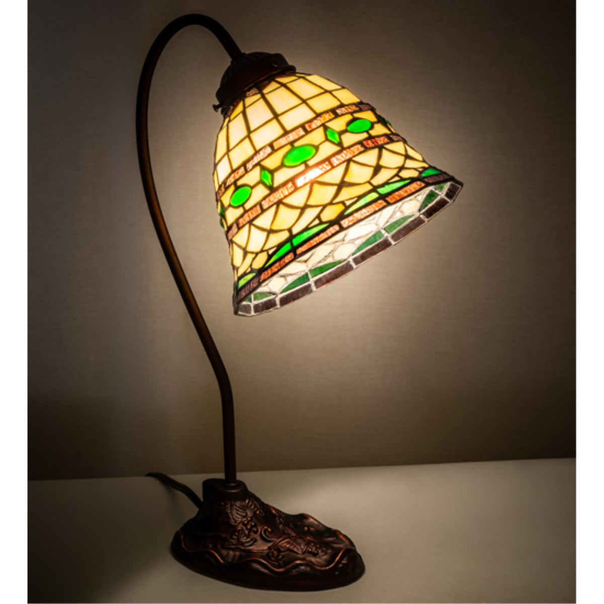 18' Wide Tiffany Roman Desk Lamp