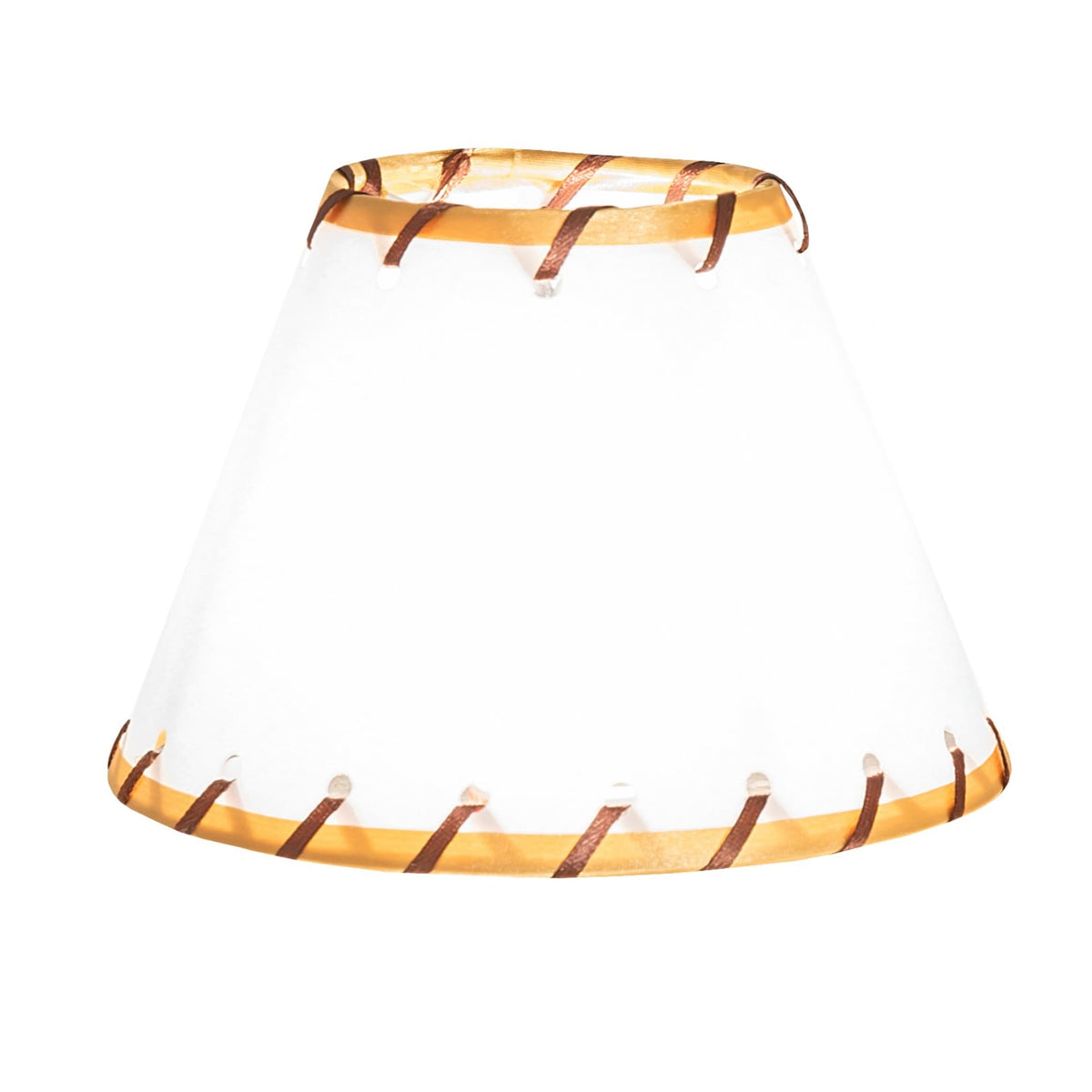 6' Wide Faux Rawhide Shade