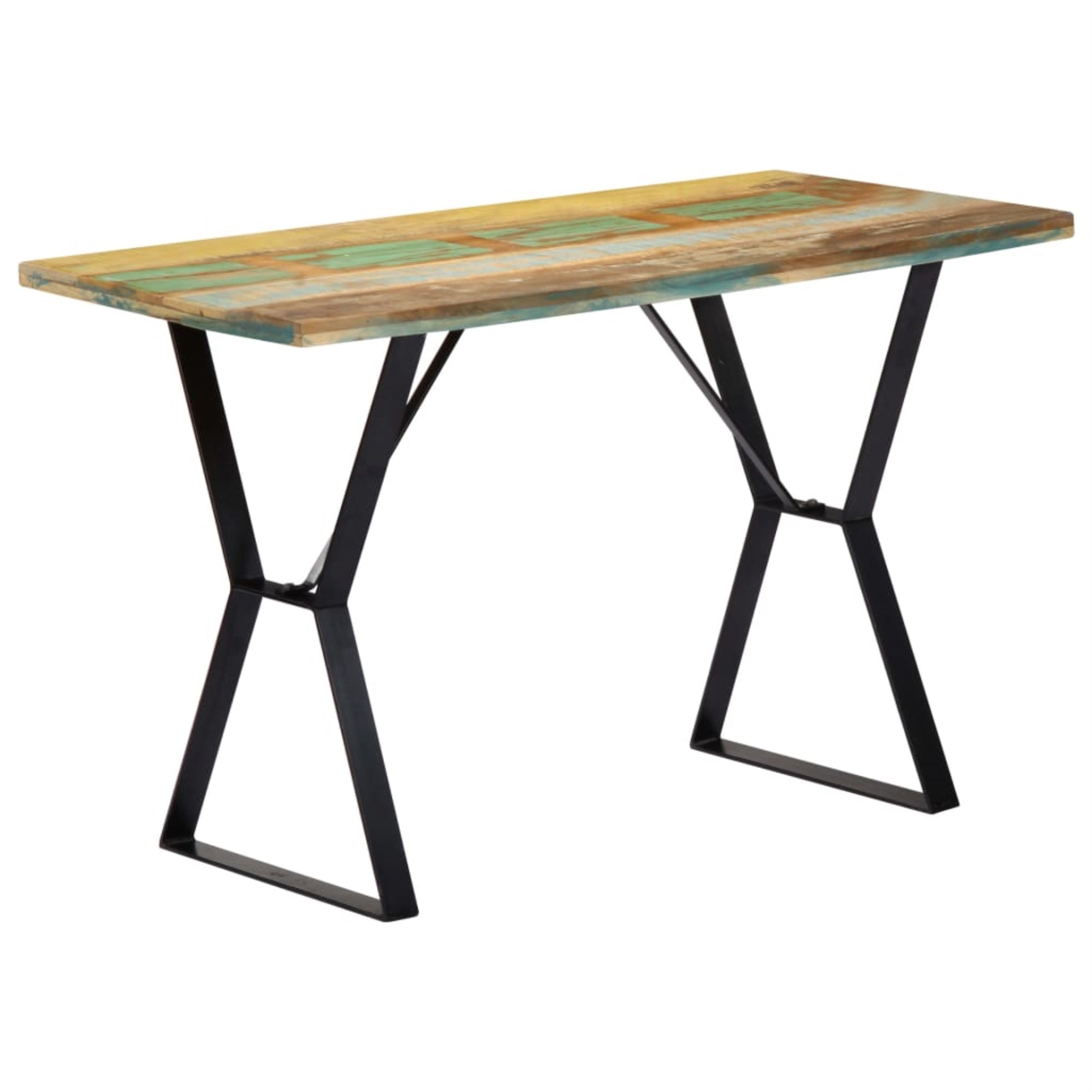 Vidaxl Dining Table 47.2'X23.6'X29.9' Solid Reclaimed Wood