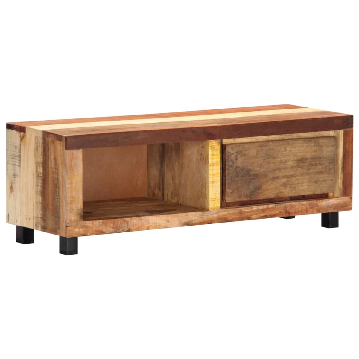 Vidaxl Tv Cabinet 39.4'X11.8'X13' Solid Reclaimed Wood